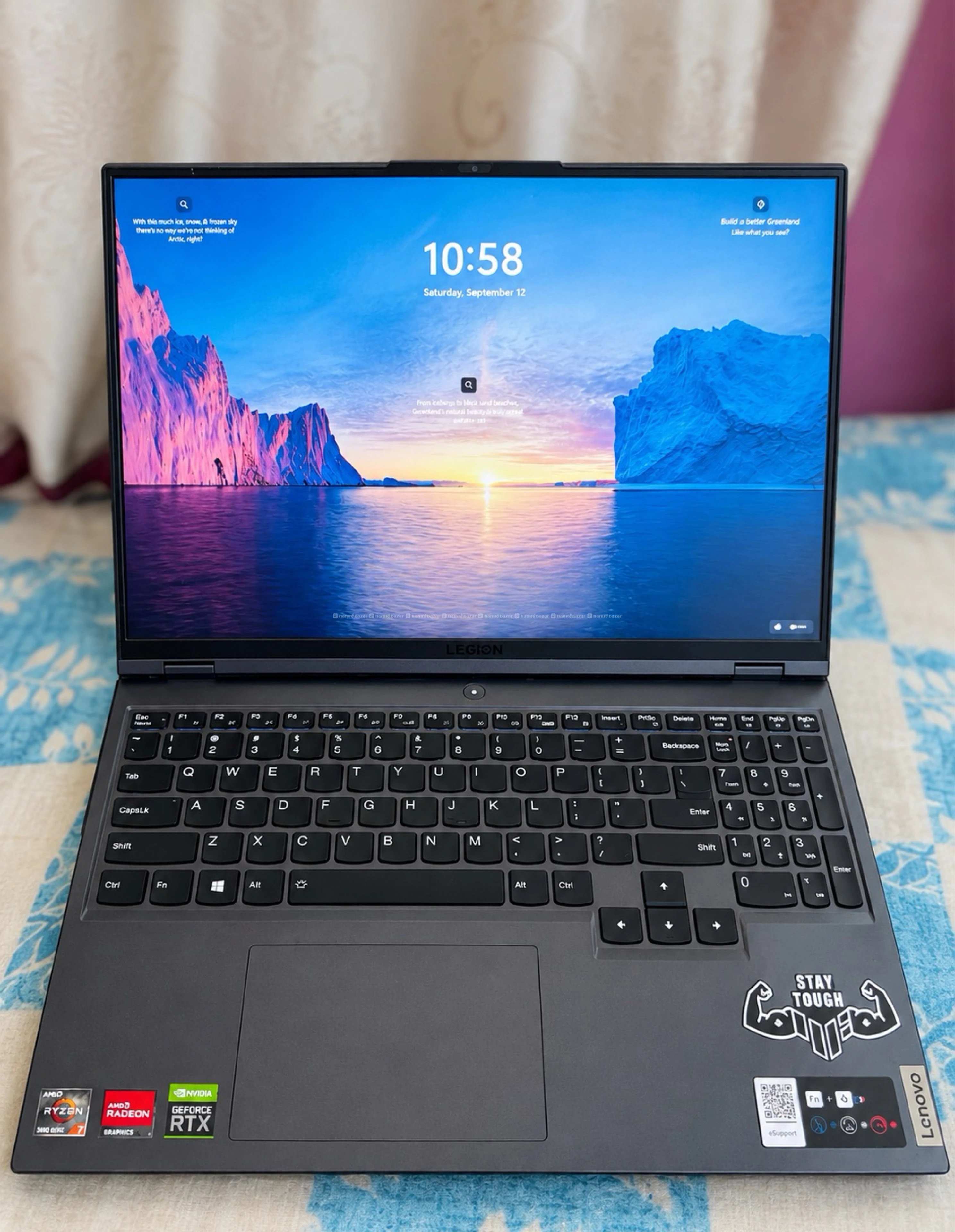 Lenovo legion 5 Pro 2.5k displayRTX3060 16GB Ram 4