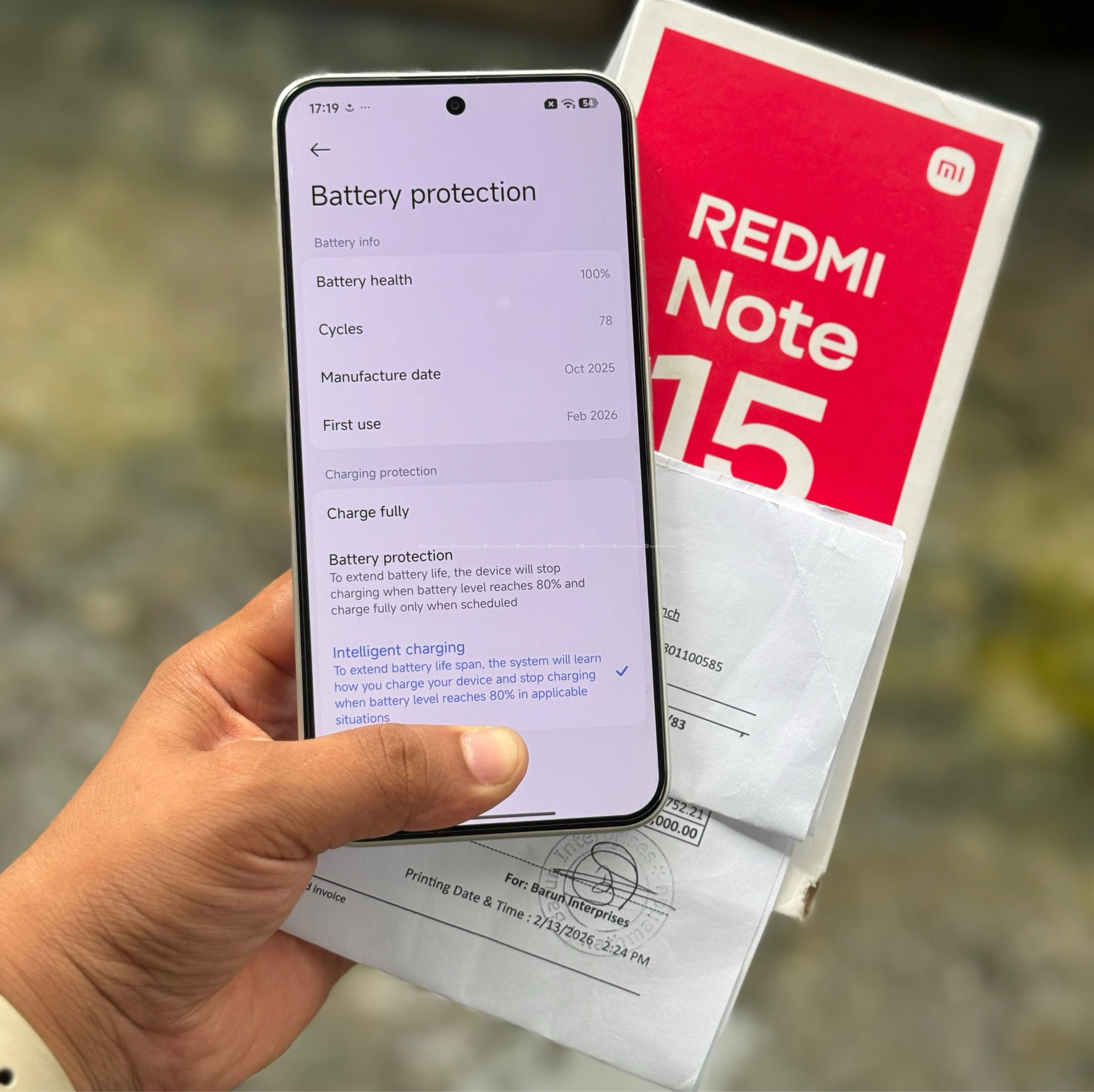 Redmi Note 15 Pro 5G(8-256) 6 months warranty 4