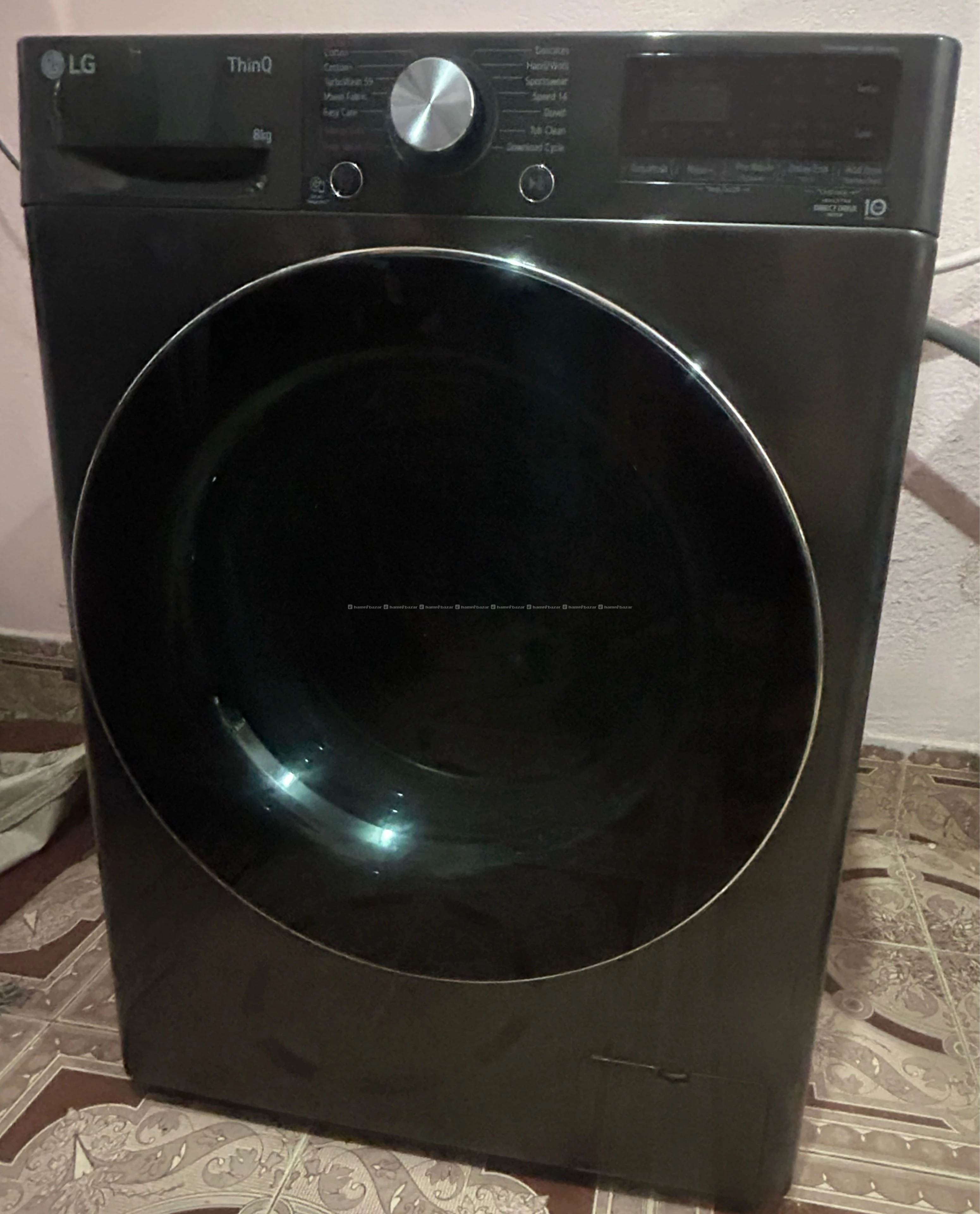 LG front loading washing machine 8Kg
FV1408S4B 2