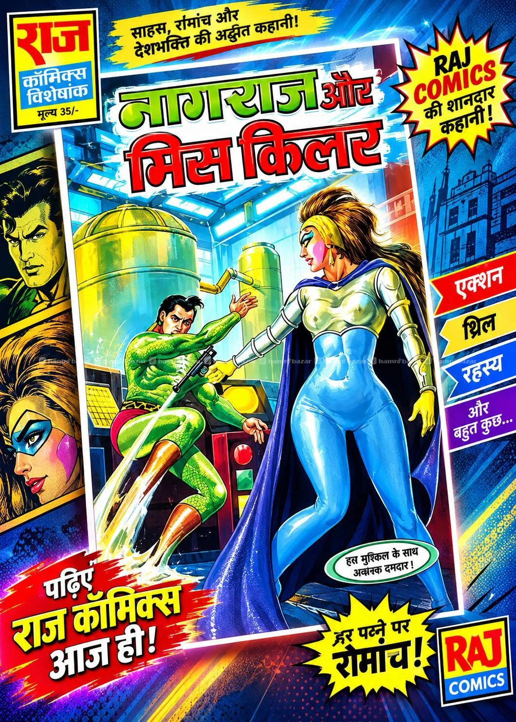 Nagraj aur Miss Killer - Raj Comics