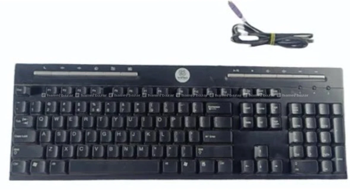 Wipro full-size wired multimedia keyboard
