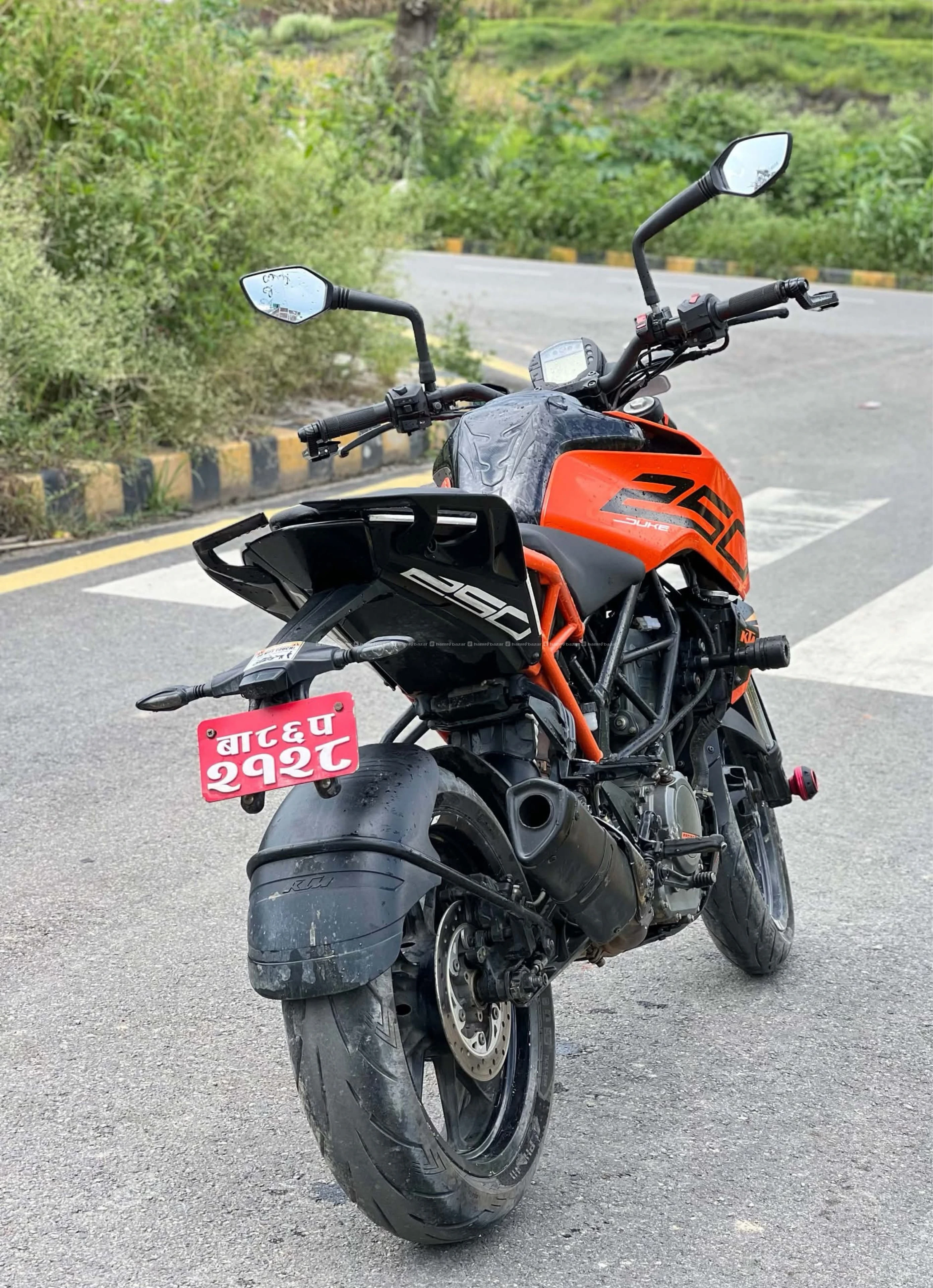 Ktm Duke 250 Fi 86Lot 2017 model run 38k km 2