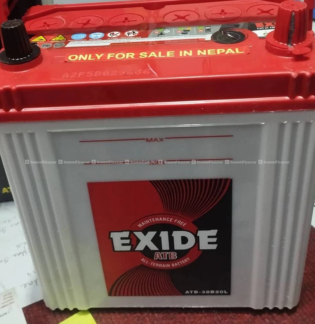 Exide Battery for Motorcycle & Car wt Old xchange 5