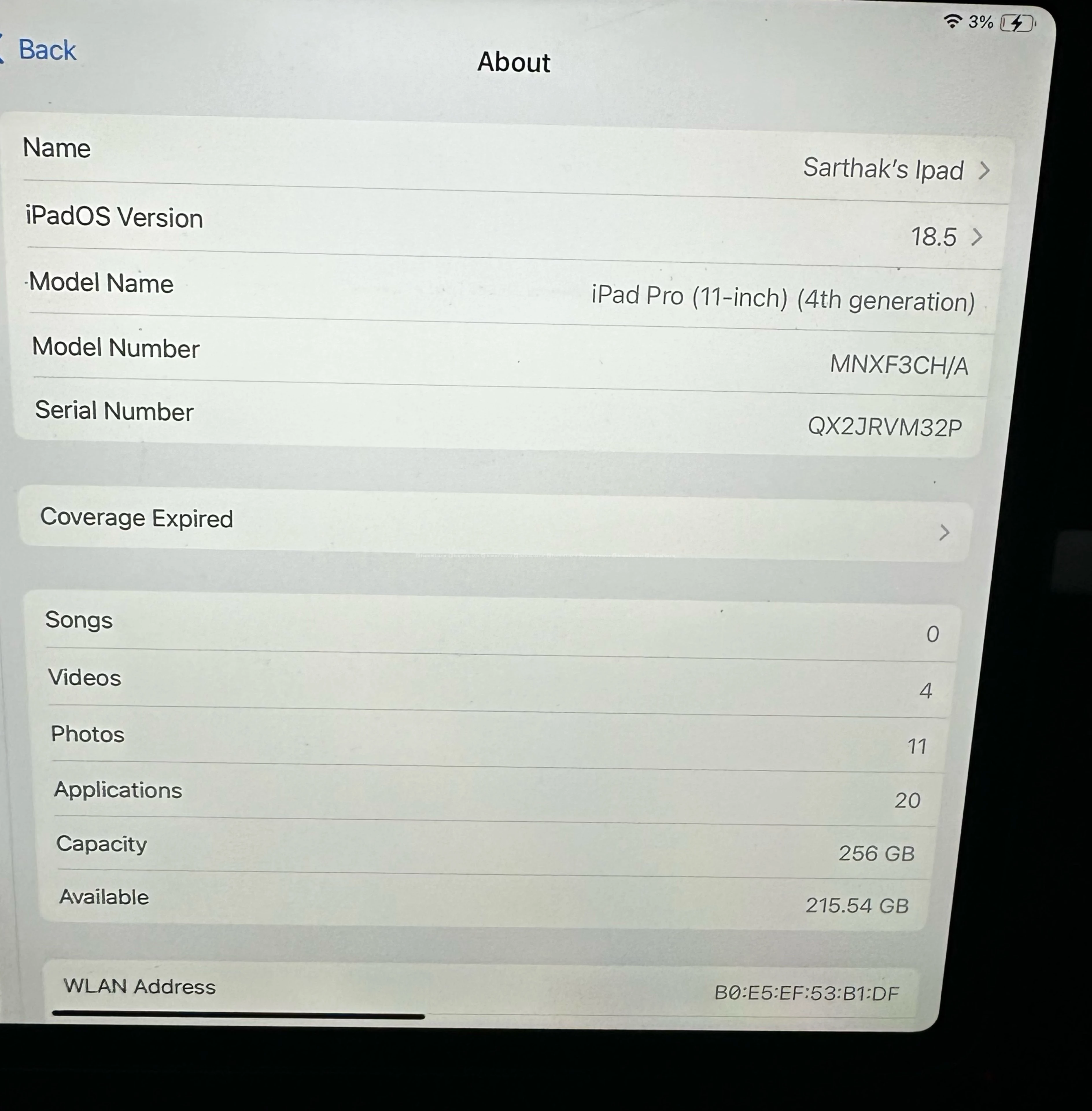 Apple Ipad Pro (4th Gen) 2