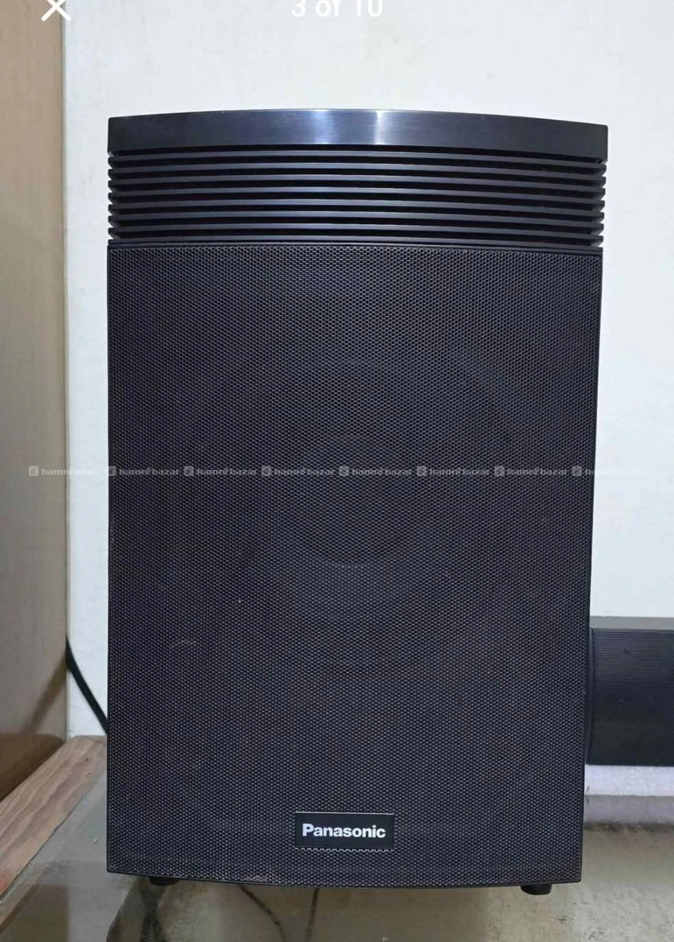 Panasonic tower speaker with bass speaker 7
