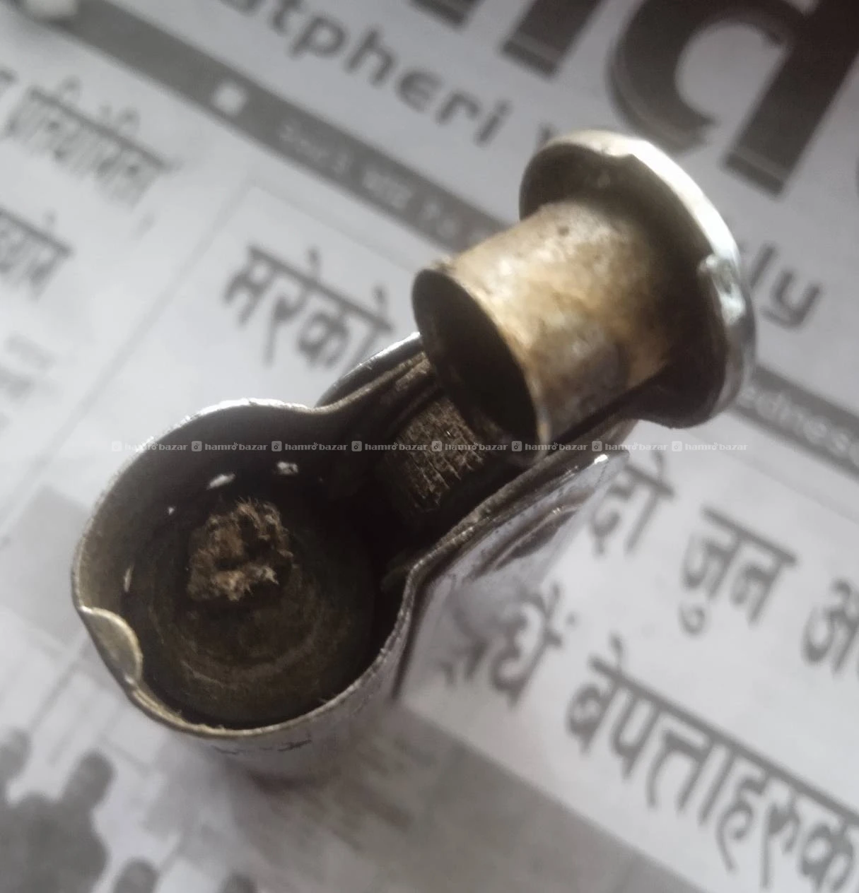 Old FANG YUAN 101 मेटल लाइटर Vintage collectible 2
