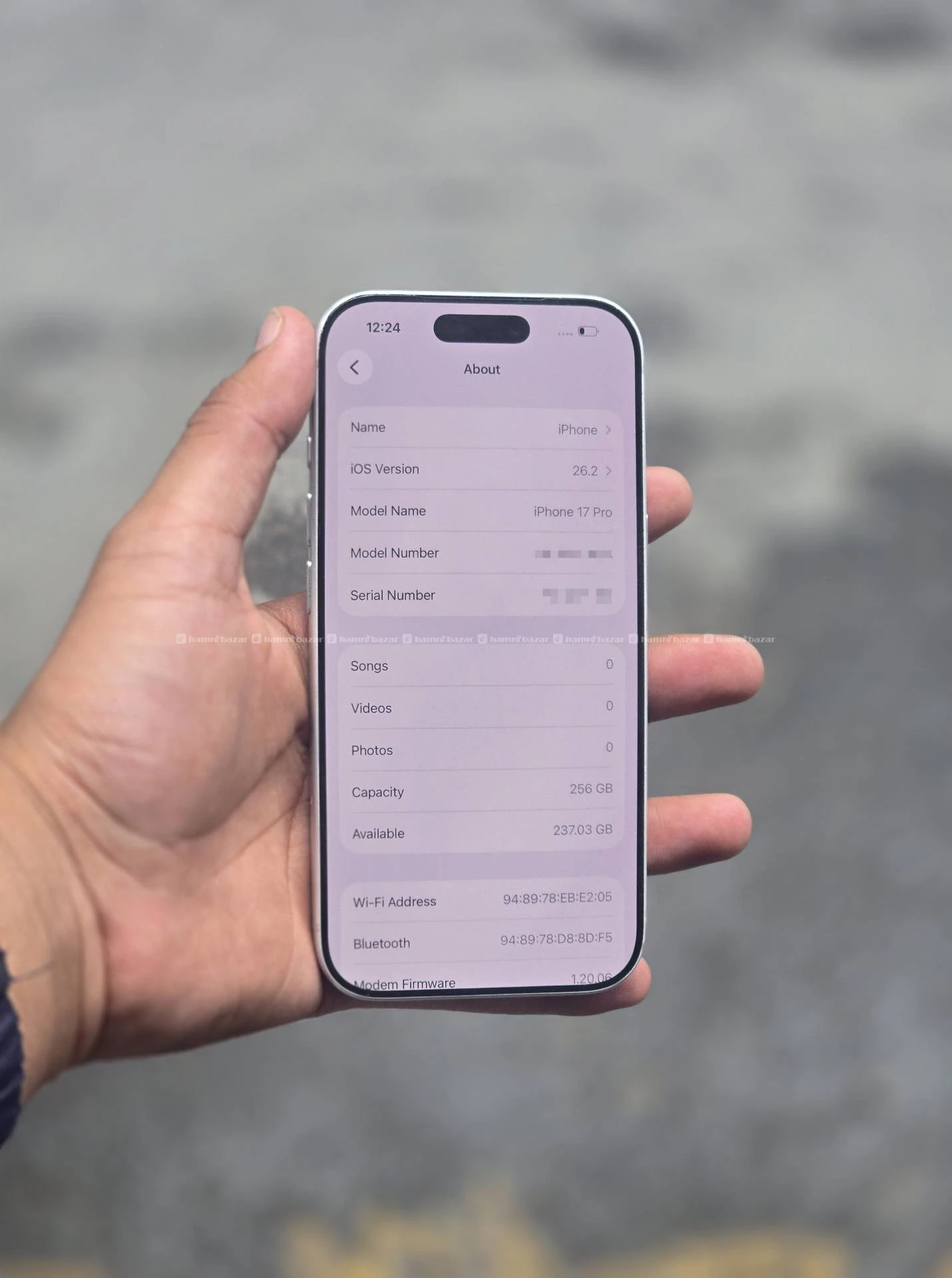 Iphone 17 pro 256gb 98%BH on sell on offer rate!!! 3
