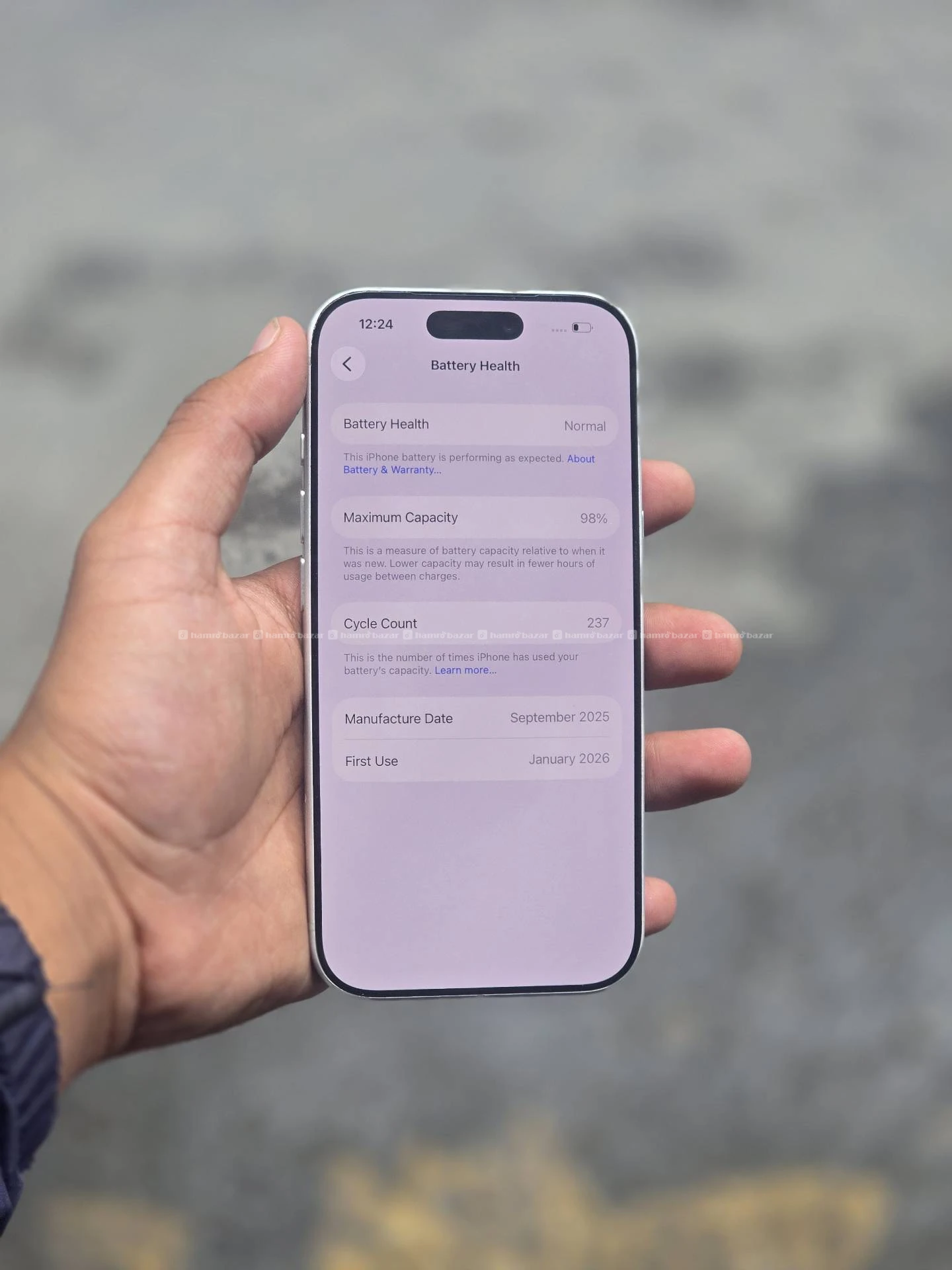 Iphone 17 pro 256gb 98%BH on sell on offer rate!!! 4