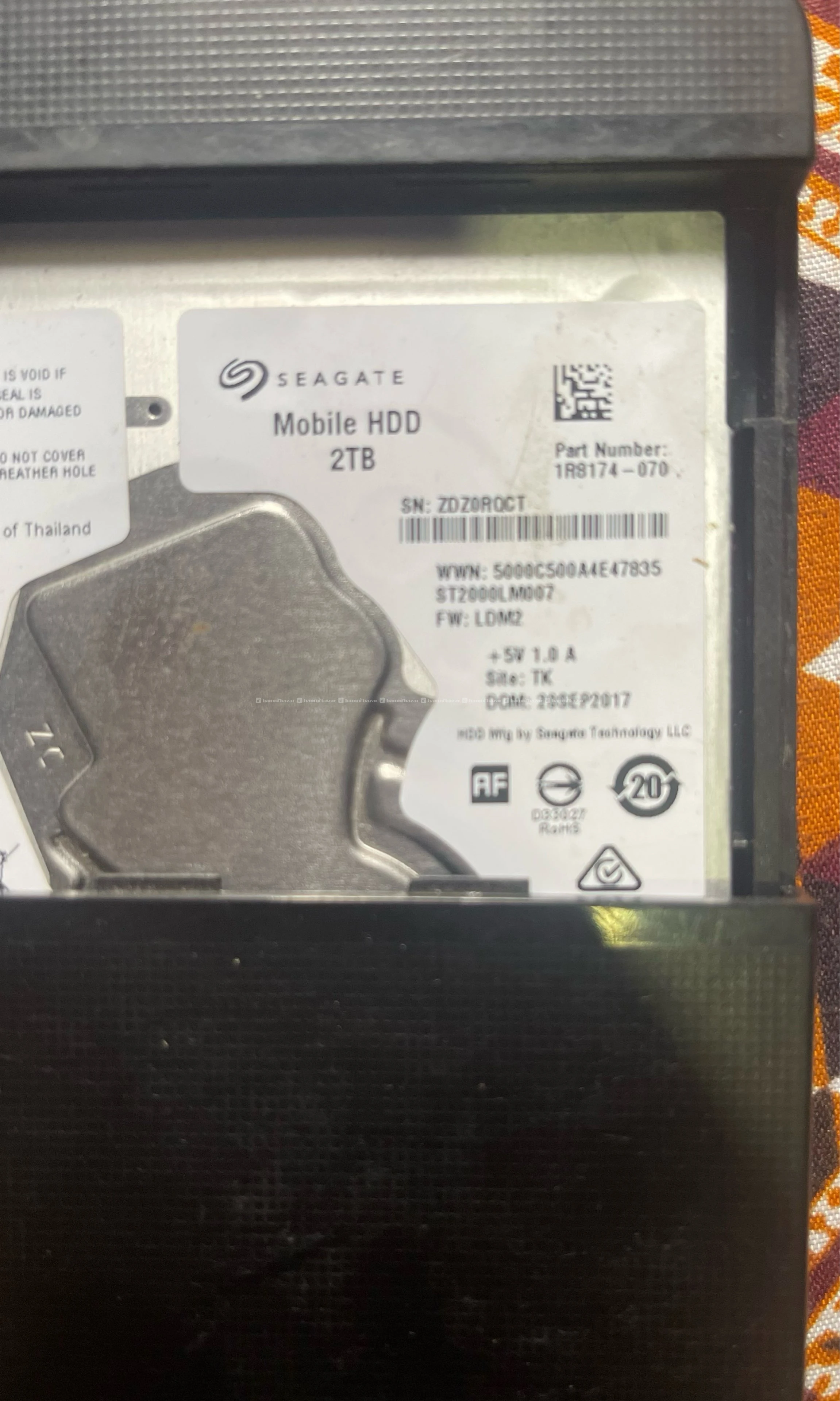 2TB seagate HDD