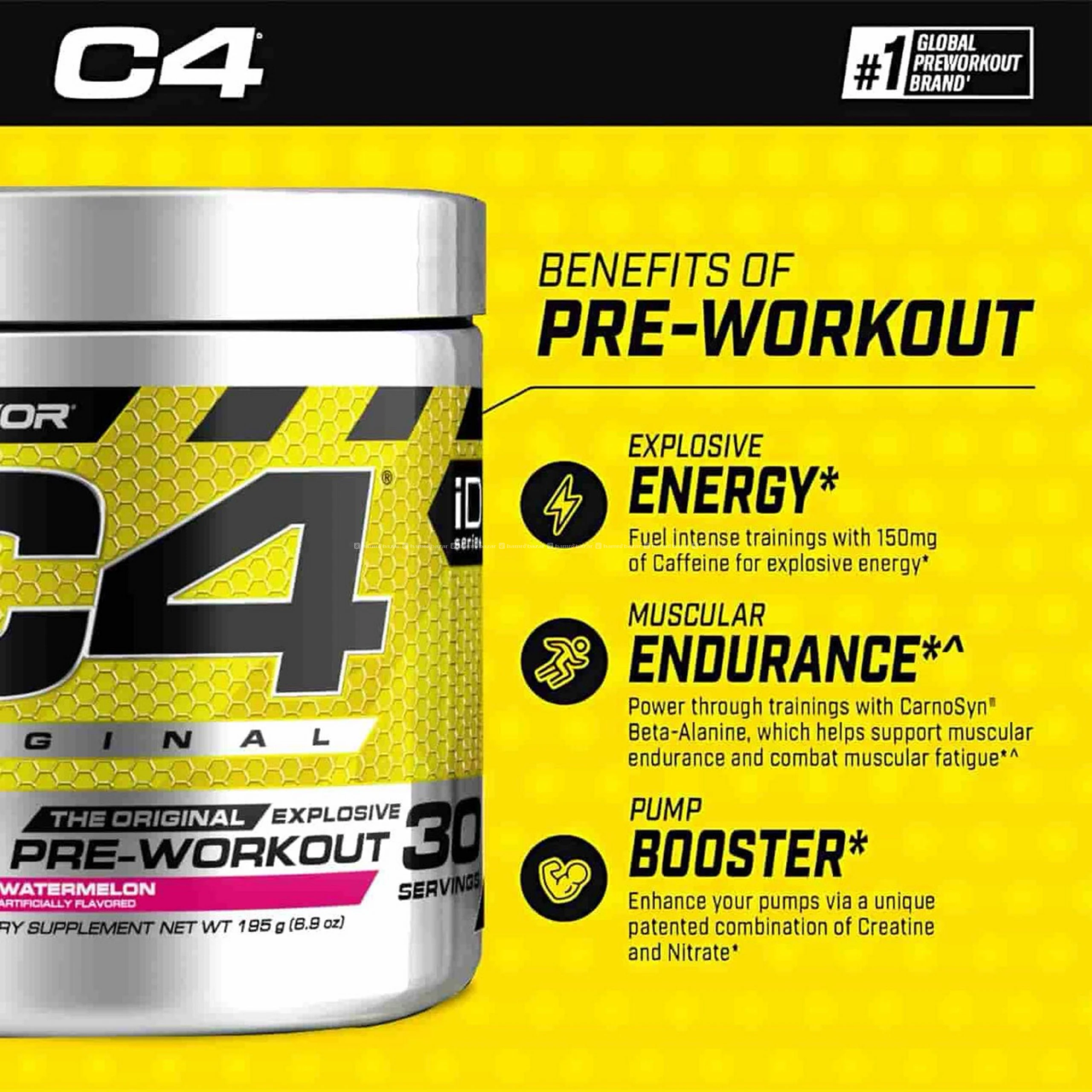 C4 Original Preworkout 60 servings (360 gram) 3