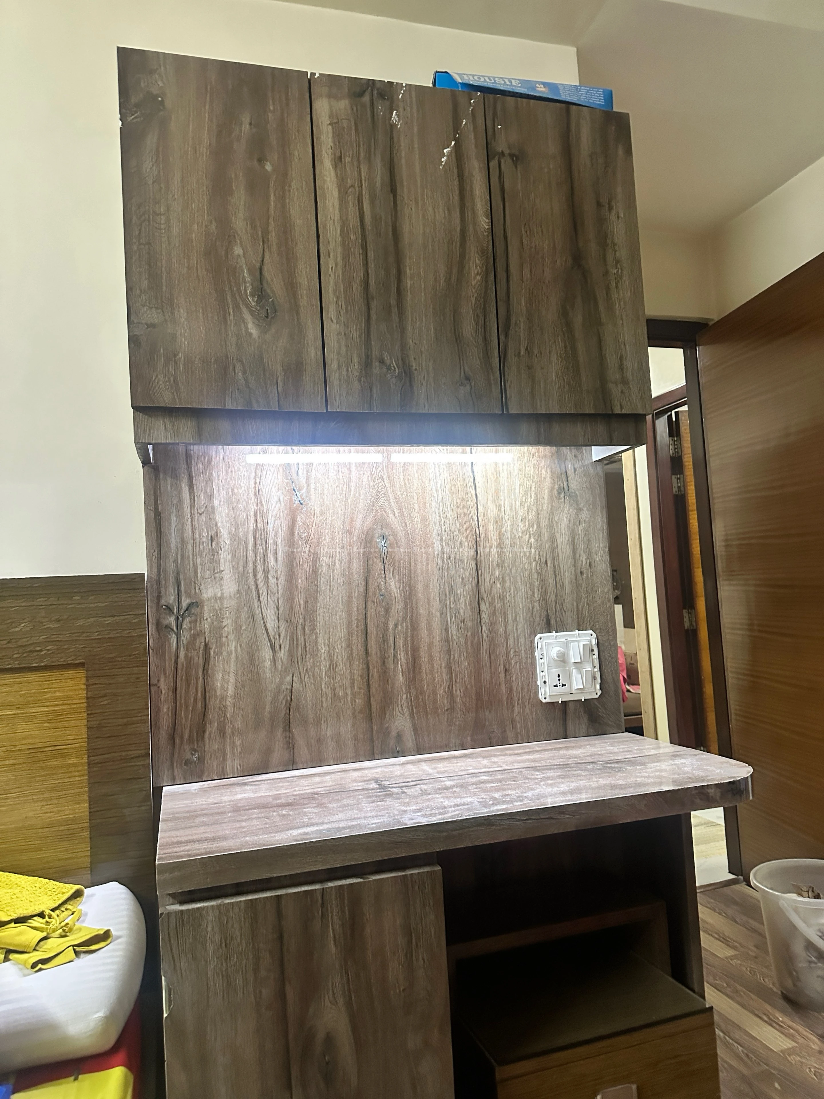 Study Table with cabinet 2