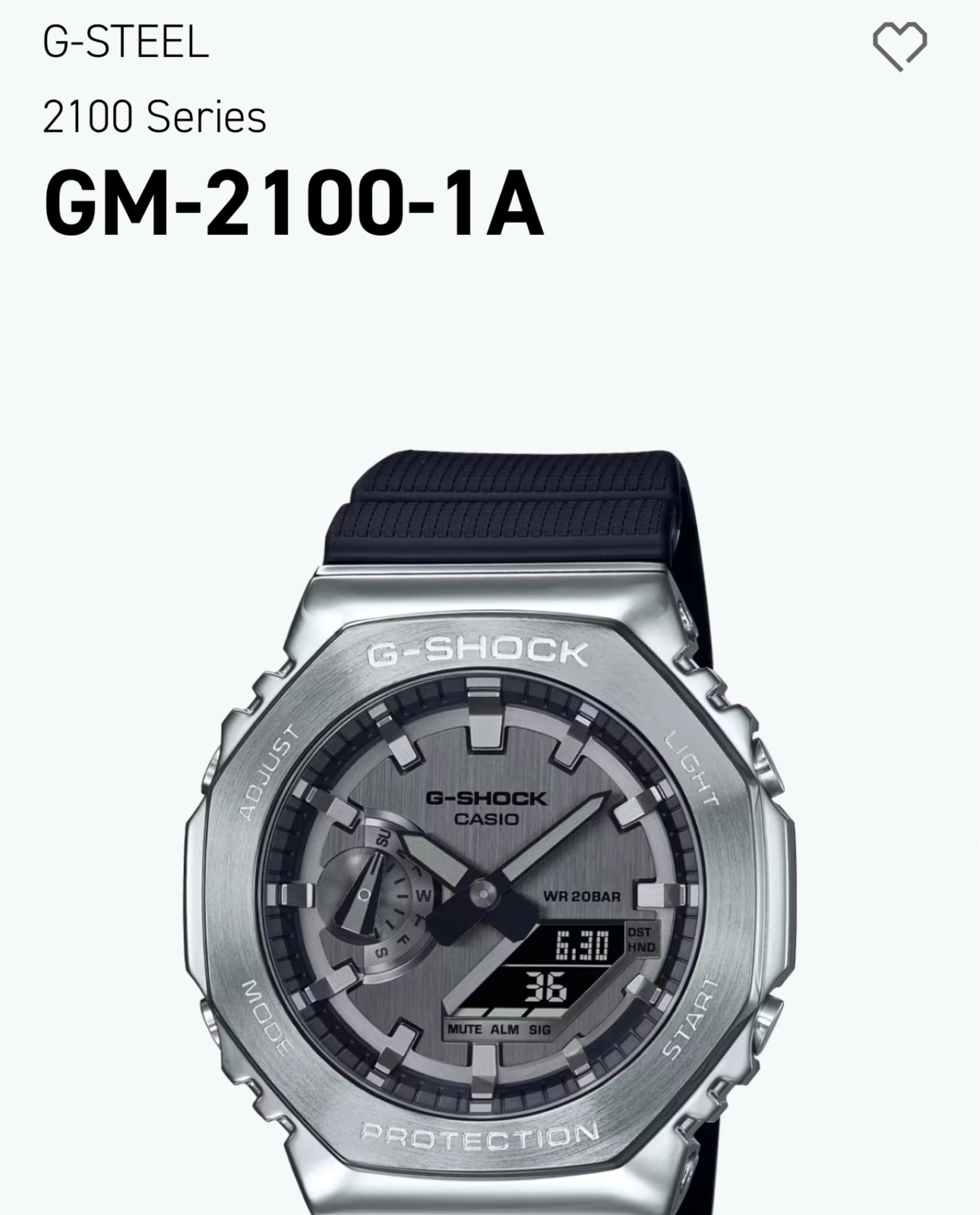 G shock gm 2100 2