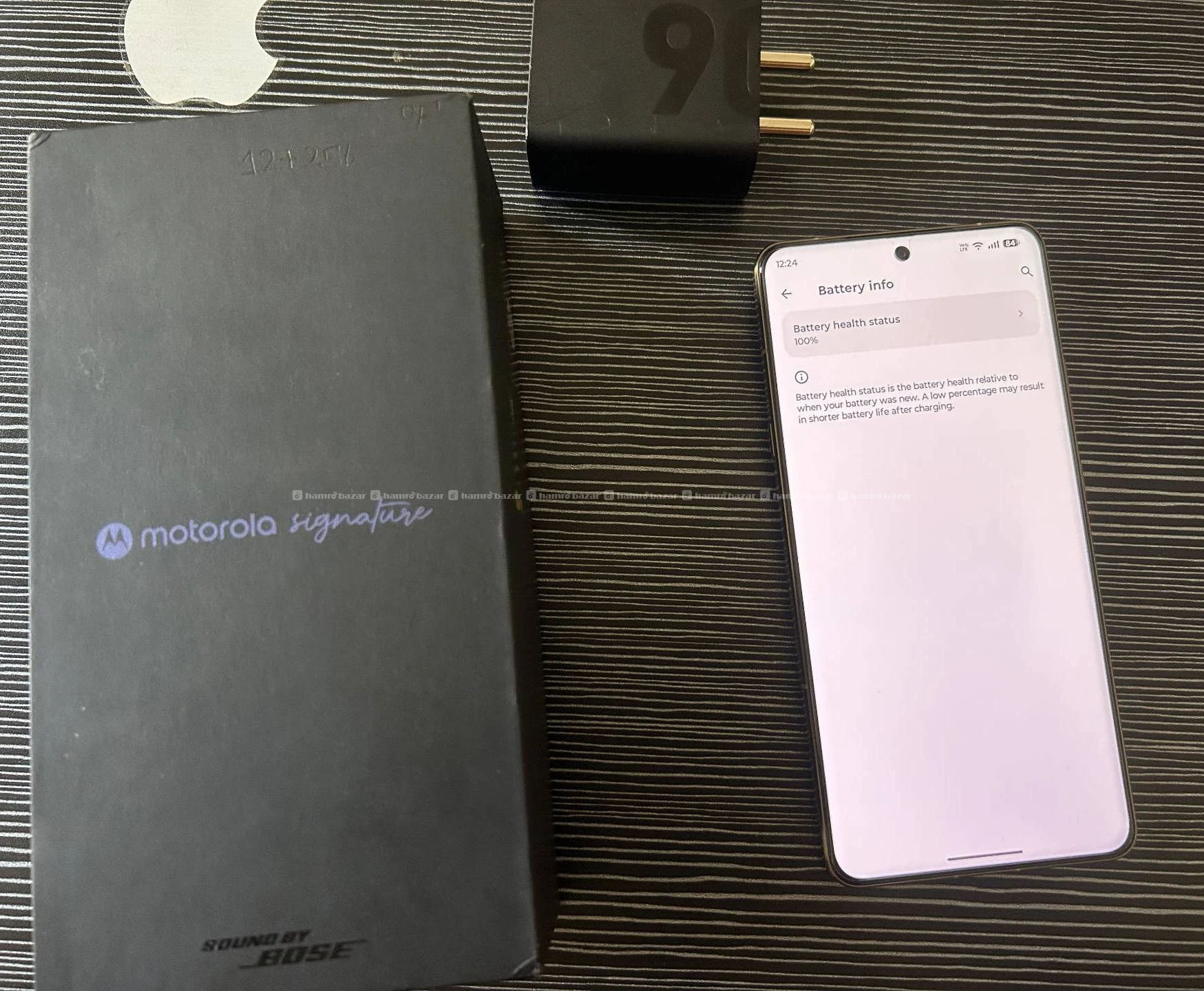 Motorola Signature(12/256) Available With IMEI Box 3