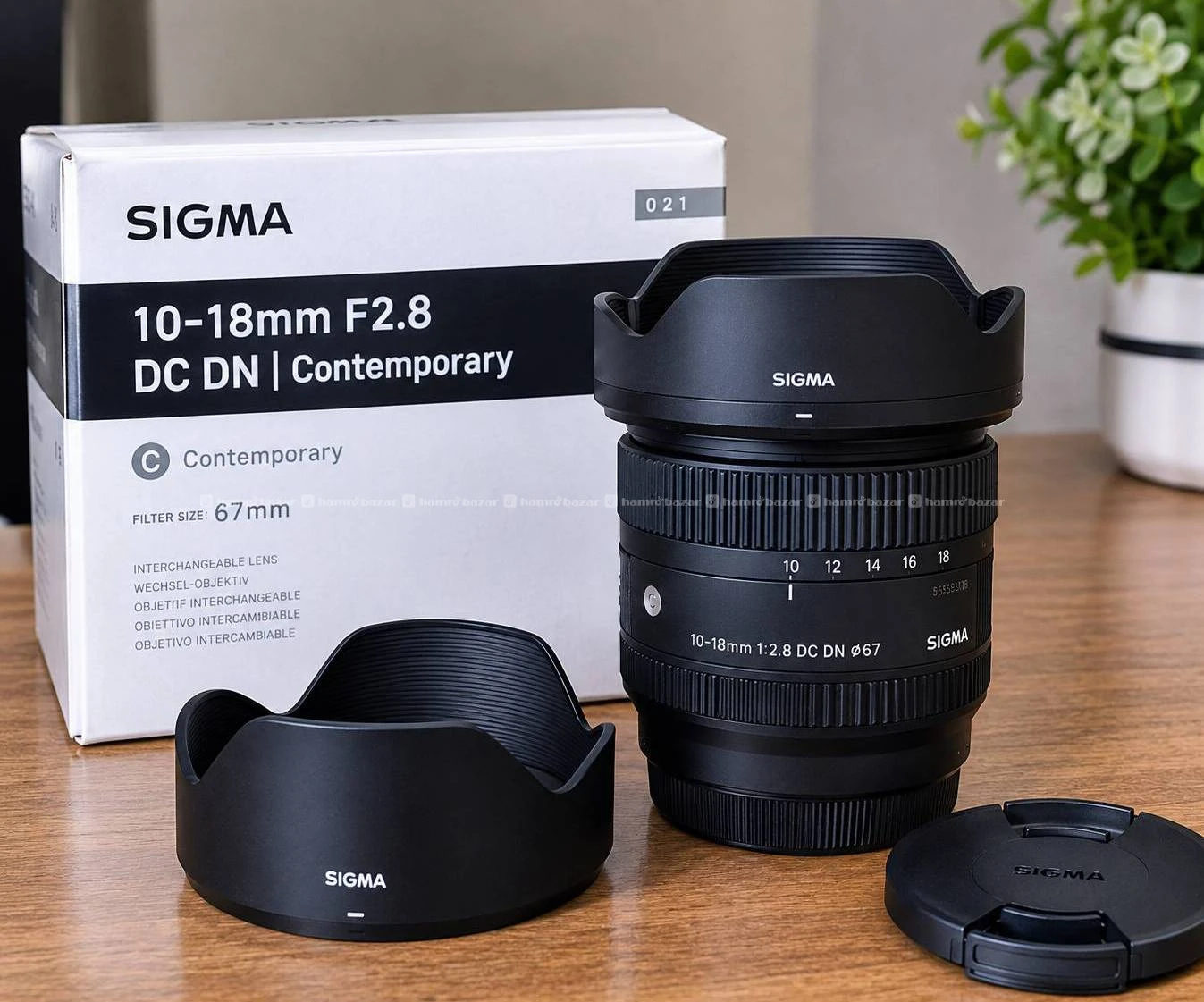 Sigma 28-105mm , 70-200mm, 10-18mm 4
