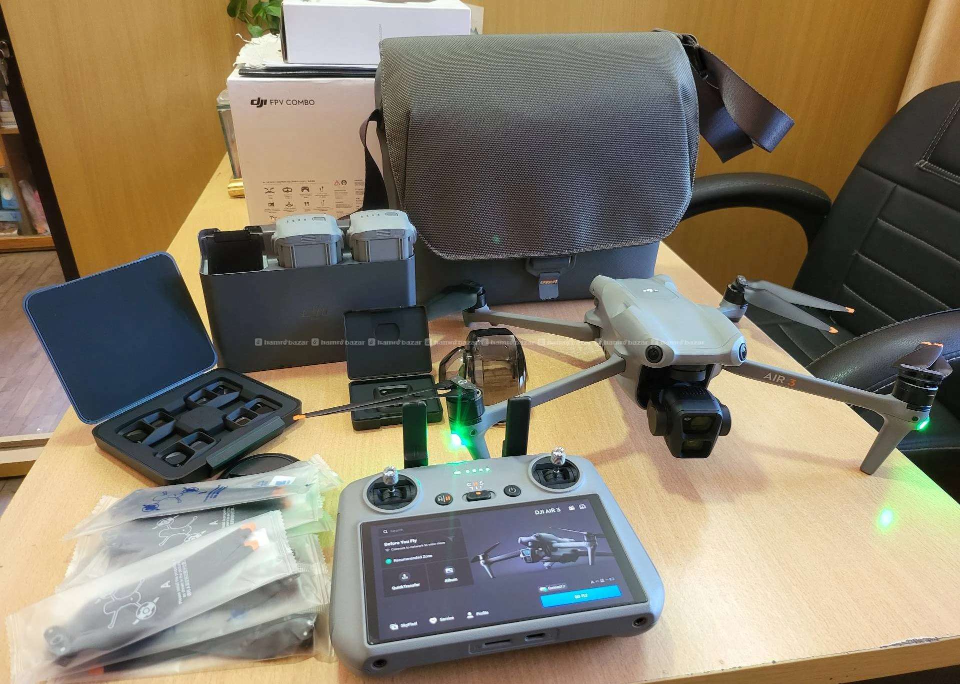 DJI Air 3 Drone with dual-camera setup
#9851066471