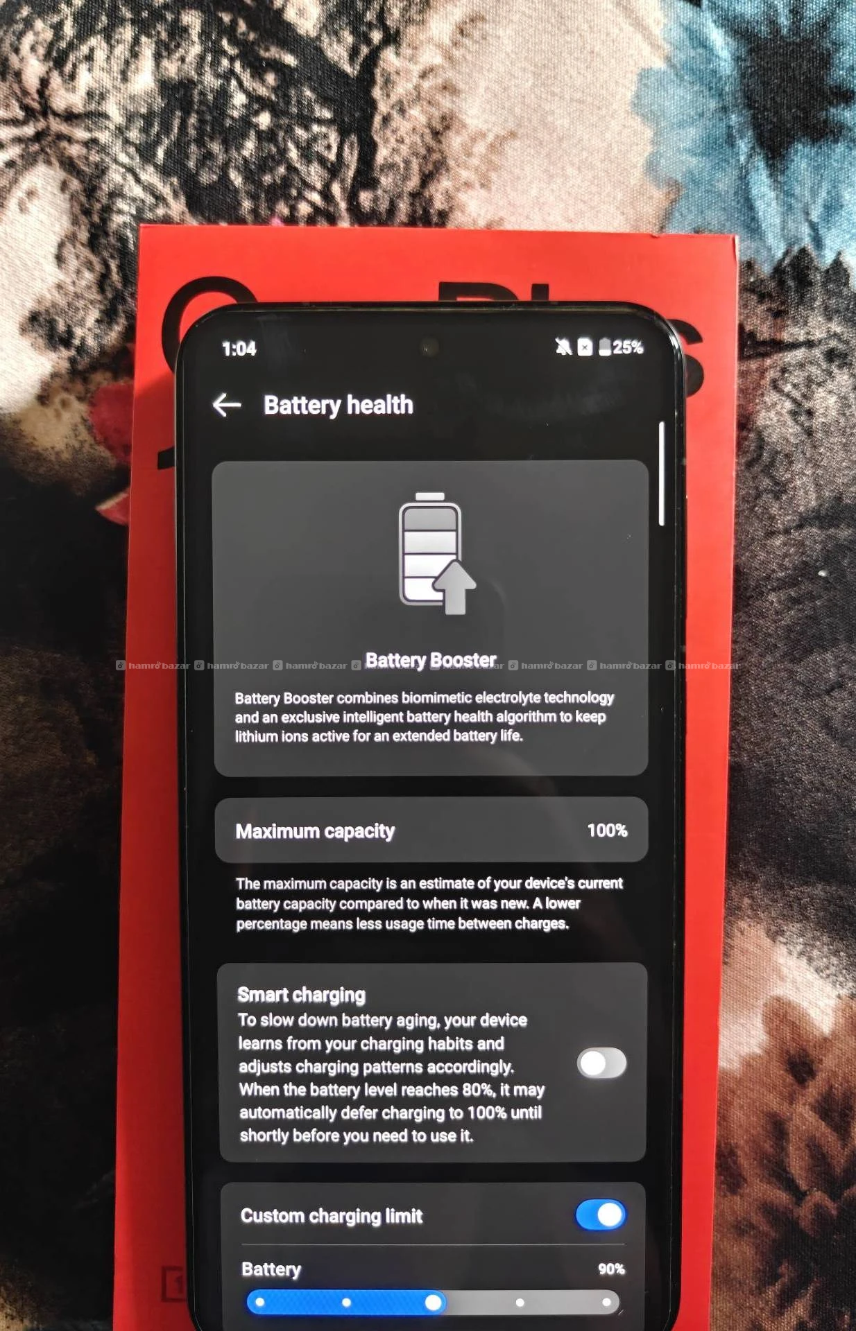 OnePlus15R(100% batteryheath)free  charger & cover 2