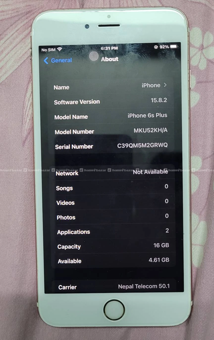 iPhone 6s plus 2