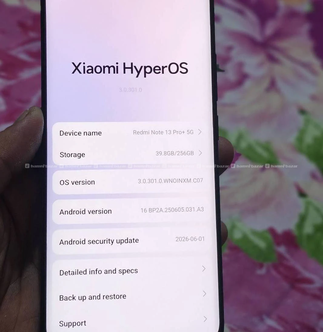 Redmi note 13 pro plus 5G (12/256) 7