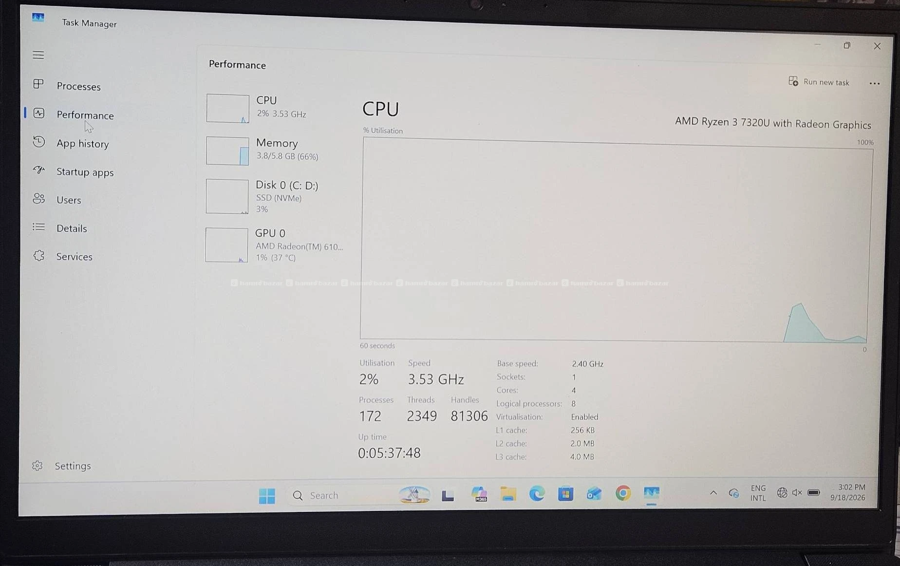 Lenovo V14 (AMD Ryzen 3 7320U Processor | 8GB RAM 6