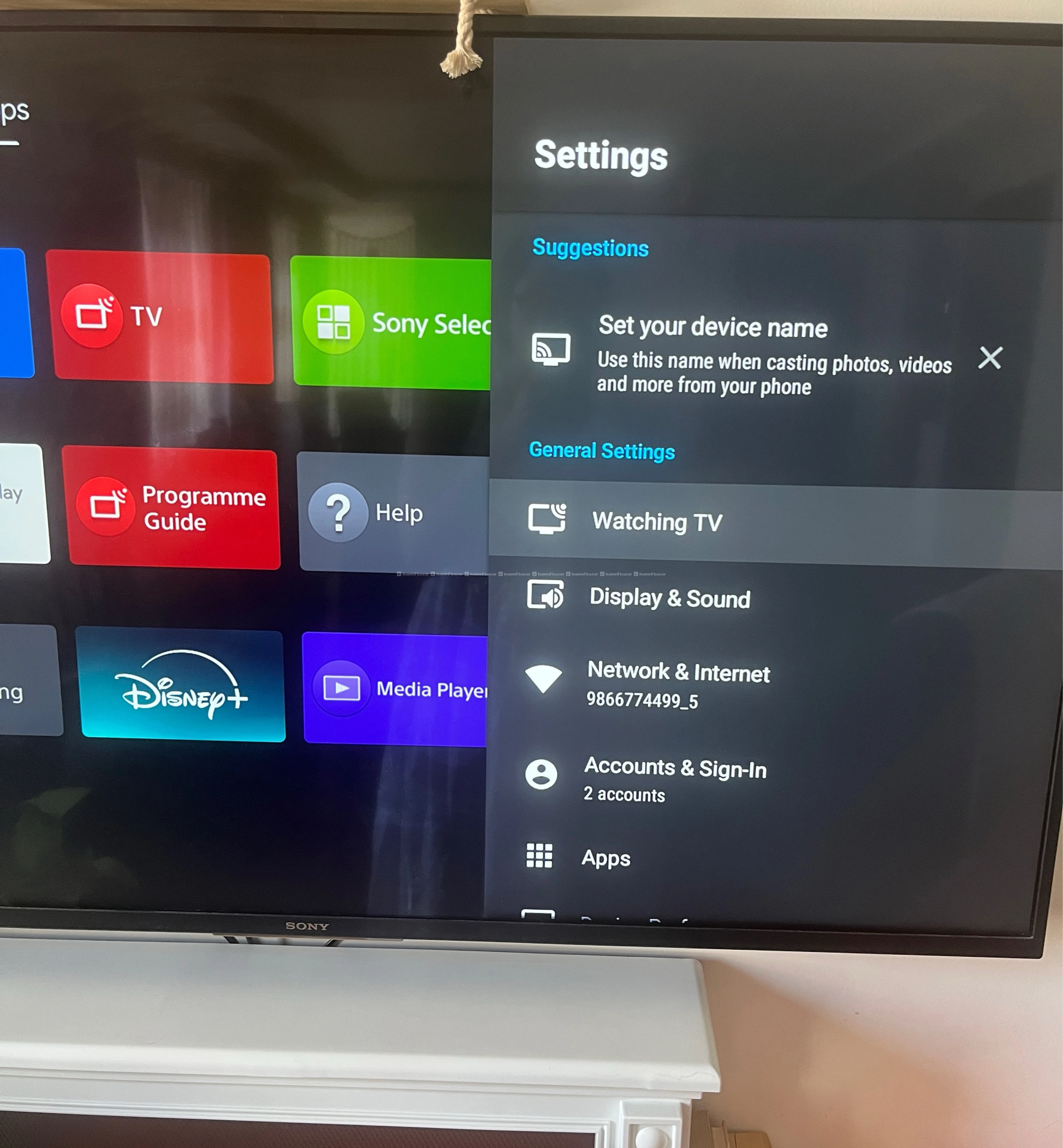 Sony BRAVIA 49” Smart TV for sale 4