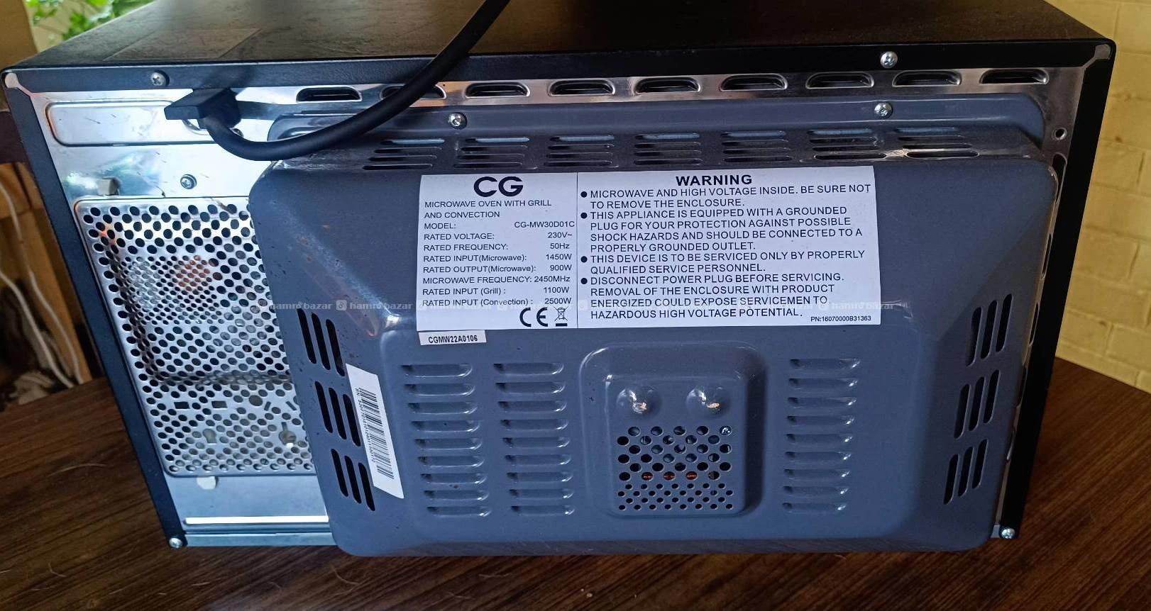 CG 30L Convection Microwave Oven (CG-MW30D01C) - 2