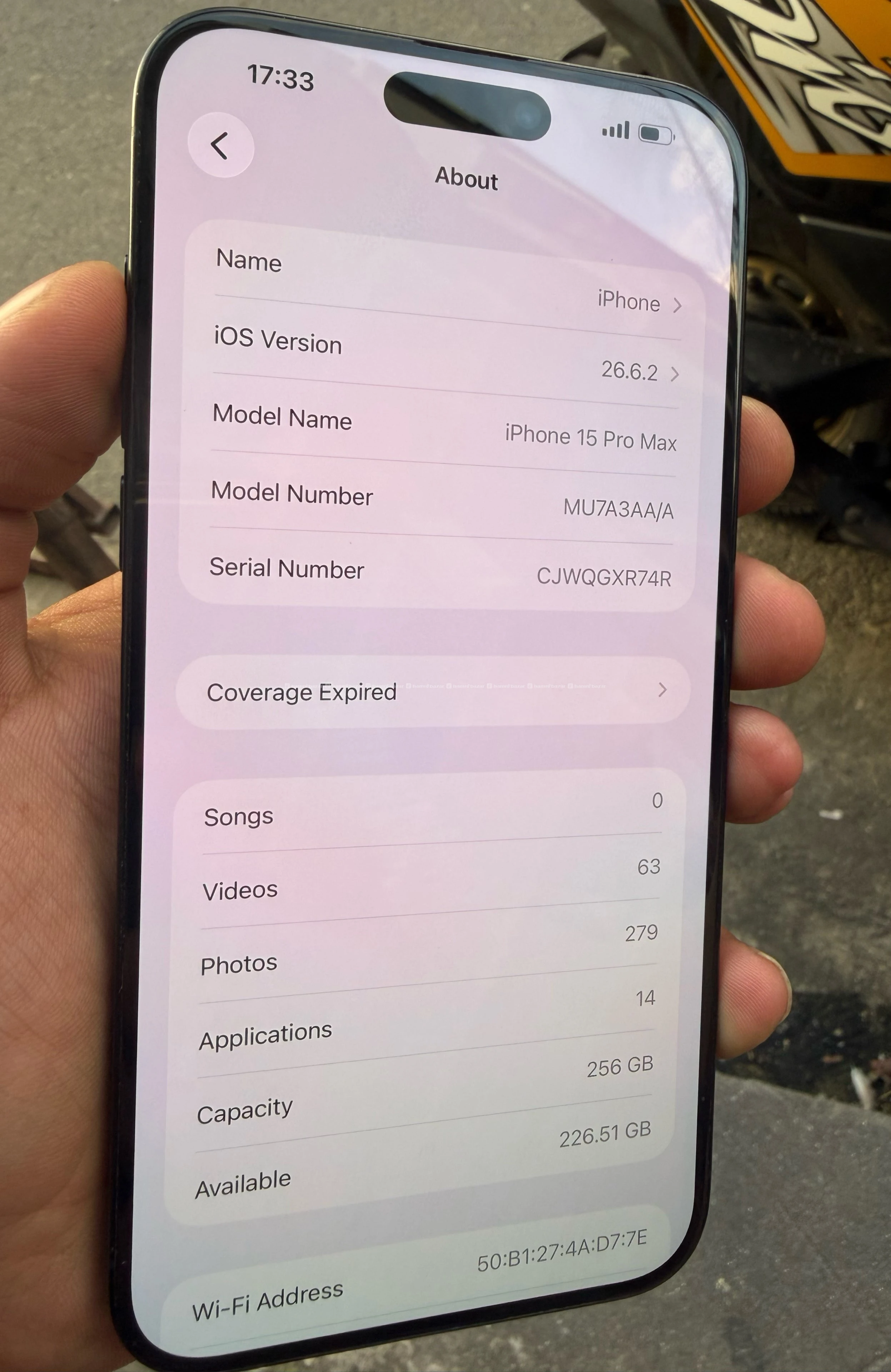 I phone 15 pro max 3