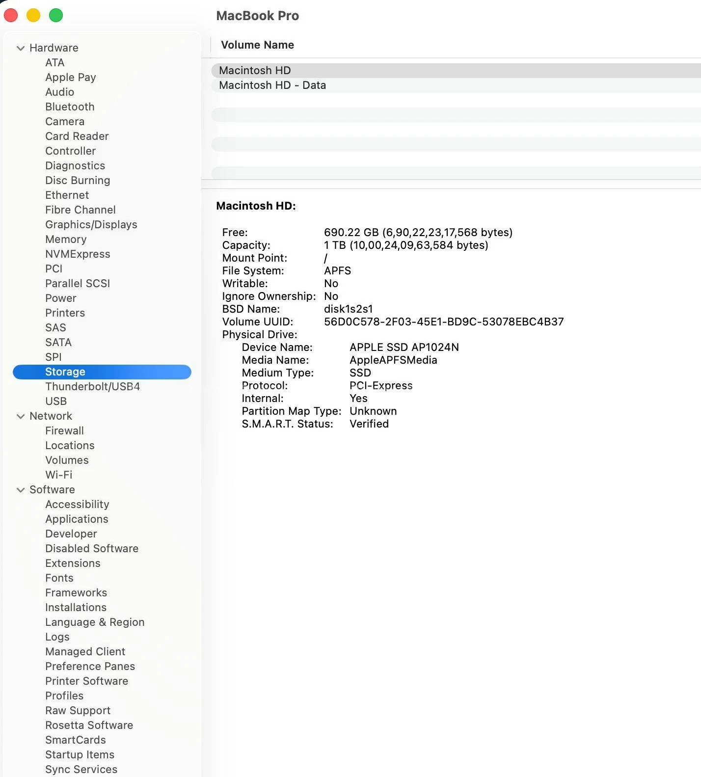 MacBook Pro (1TB) 2019 3