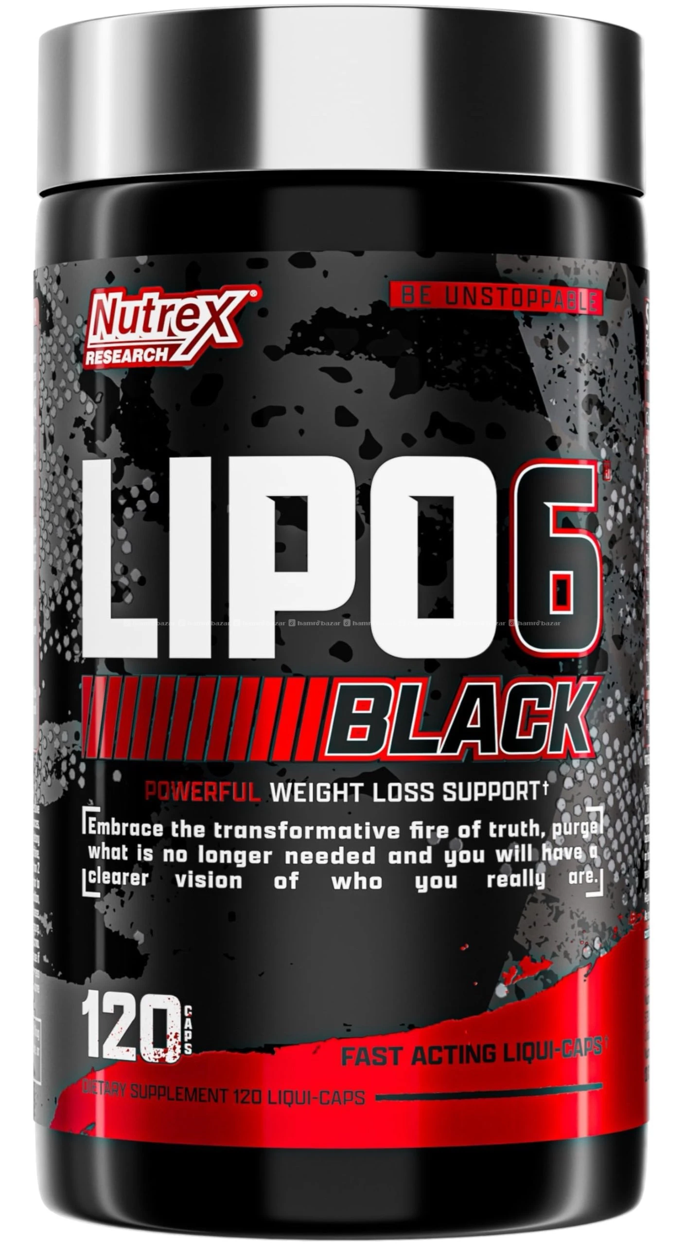 Nutrex Lipo-6 Black Fat Burner -120 Capsules 2