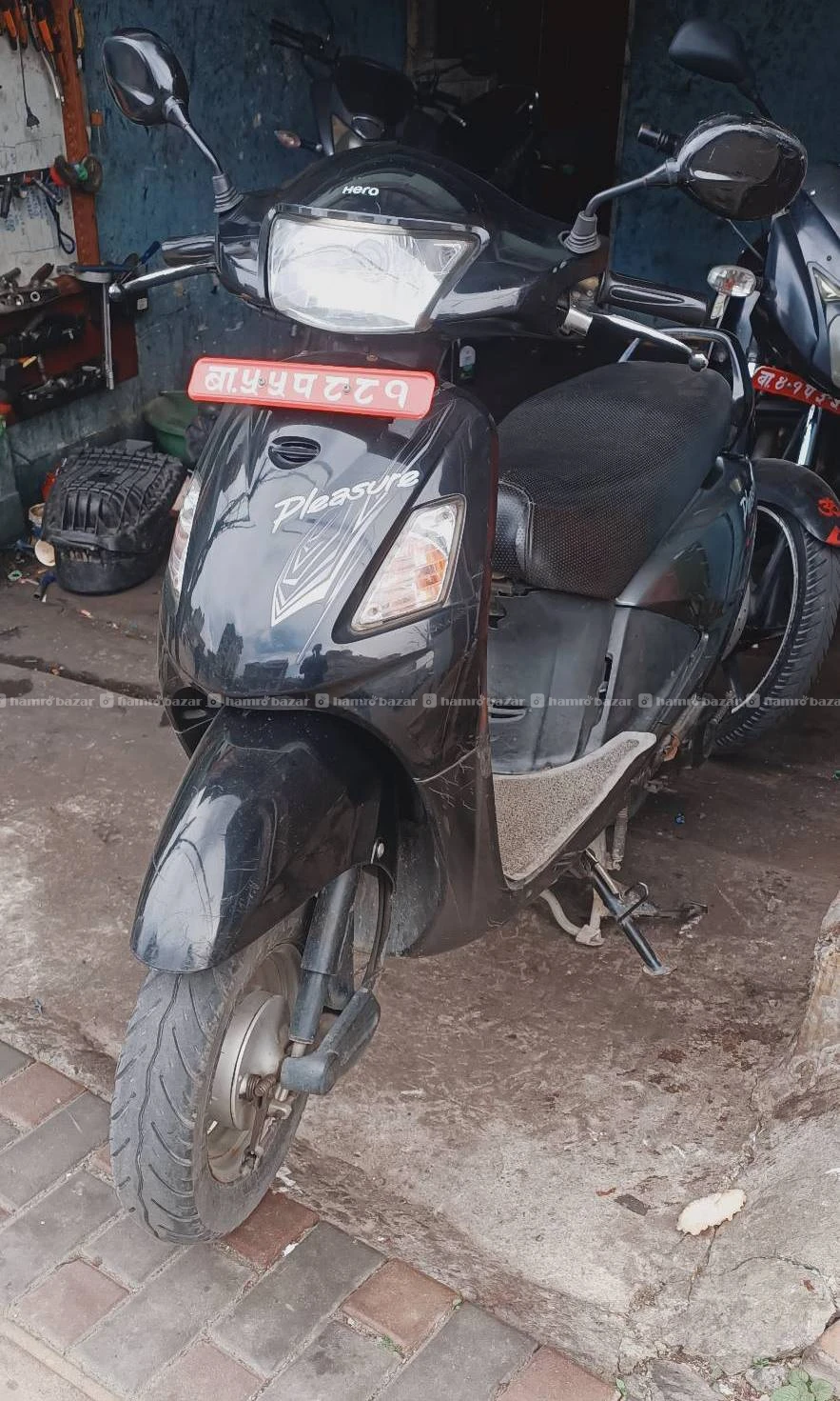 Pleasure scooty on sale 2