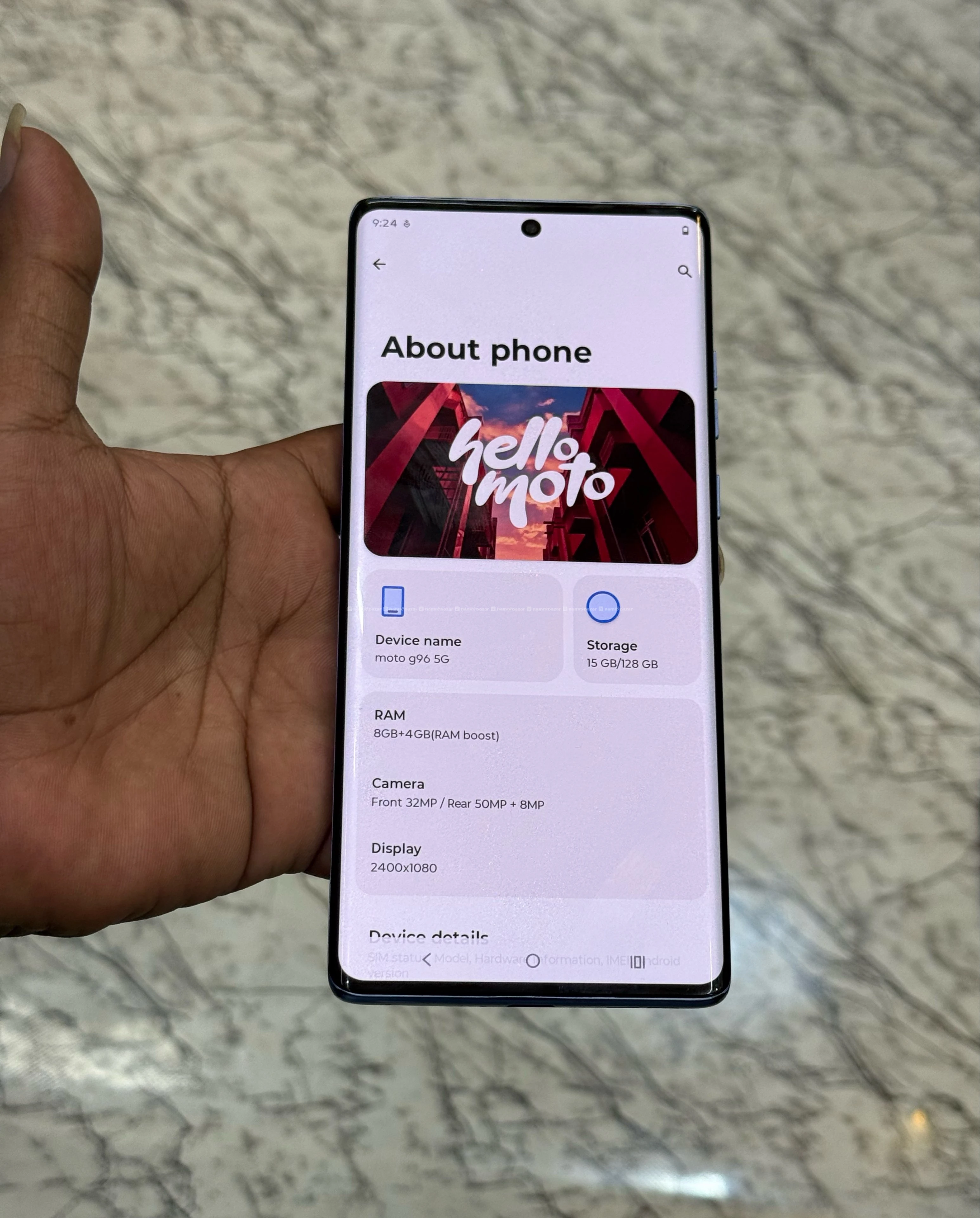Moto G96 5G 8/128 Curved Edge Display 2