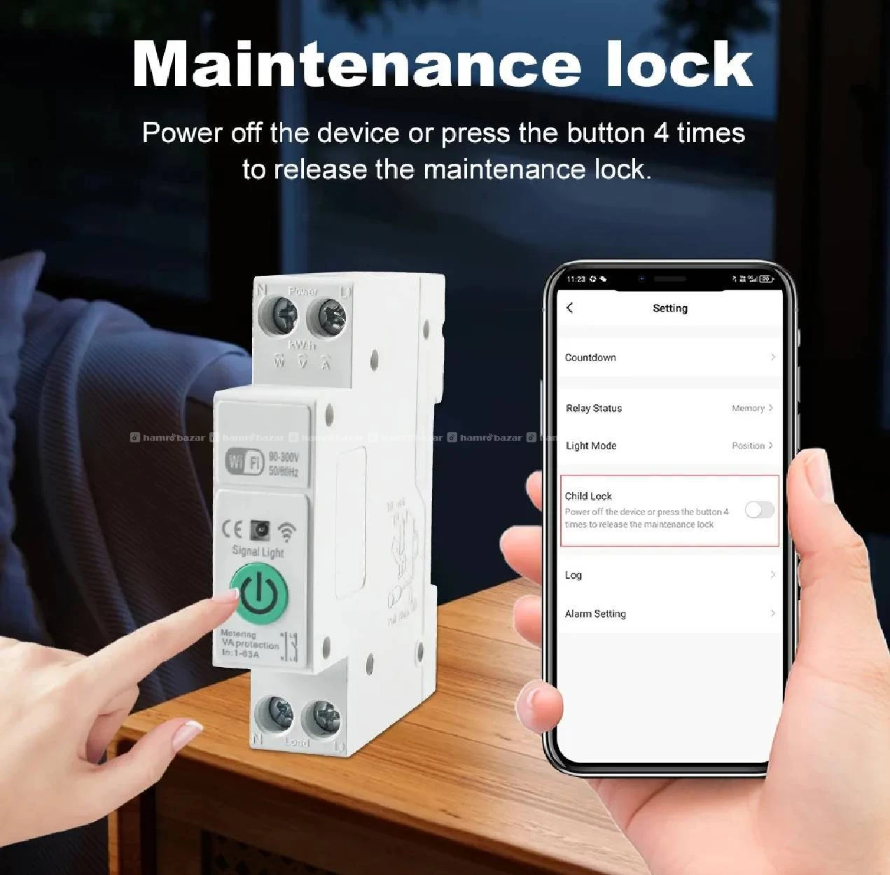 Smart Wifi MCB Switch 3