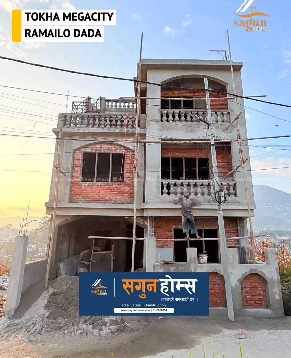 Brand New Semi Bunglow On Sale at Tokha, MeghaCity 2