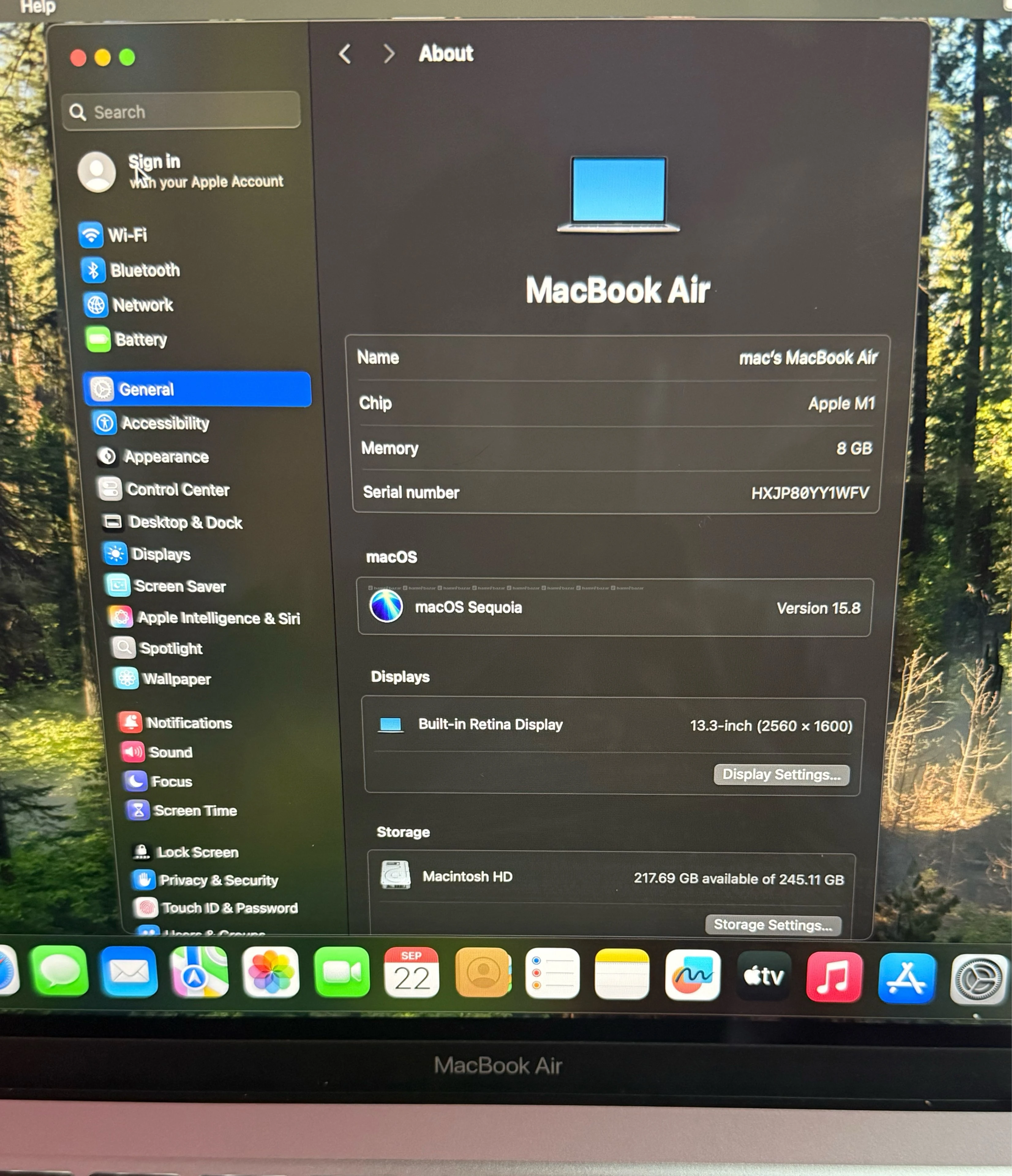 Macbook Air M1 2025 Model ( 98% Bh and 64 CC) 4