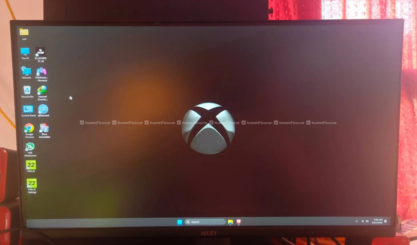 Computer Set with rtx3050, joystick, Monitor