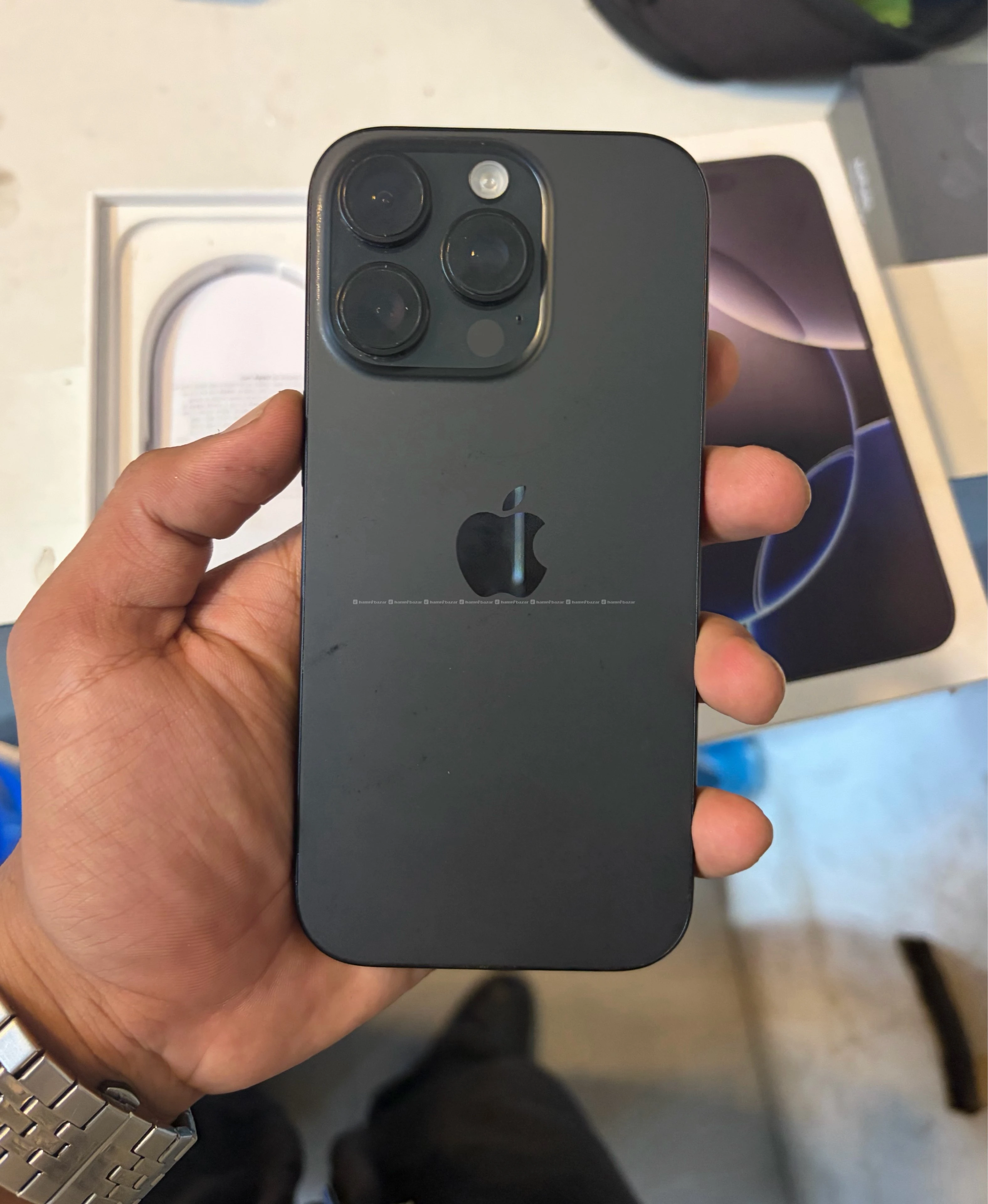 Iphone 16 pro with box