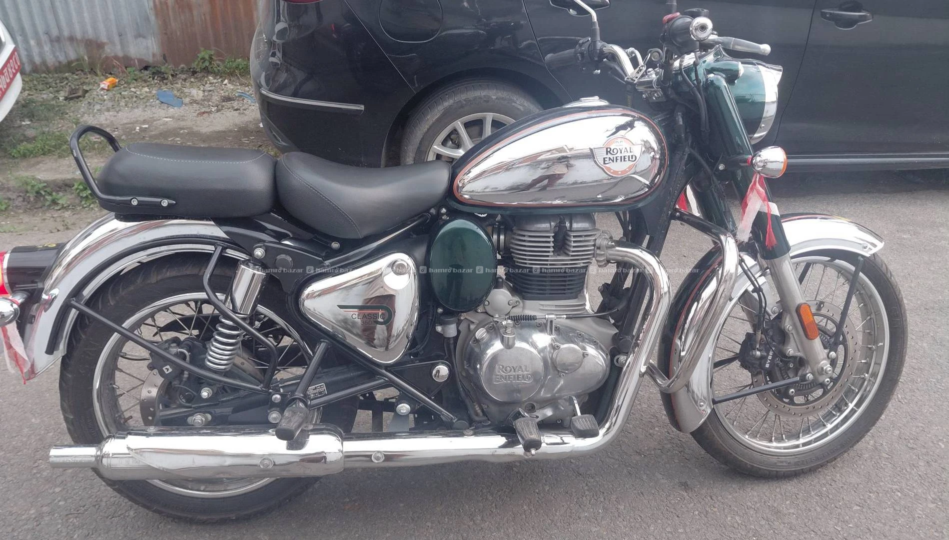 Royal Enfiels Classic 350 Emerald Green