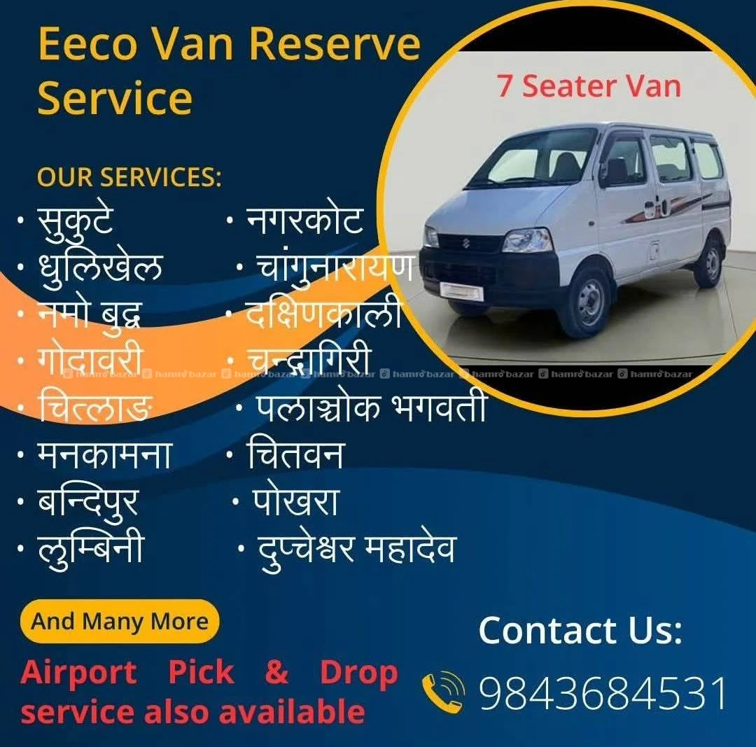 Eco van rental service