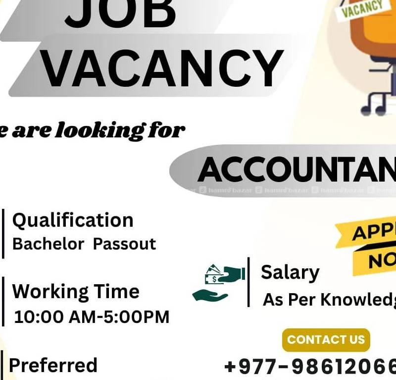 Vacancy for Accountant