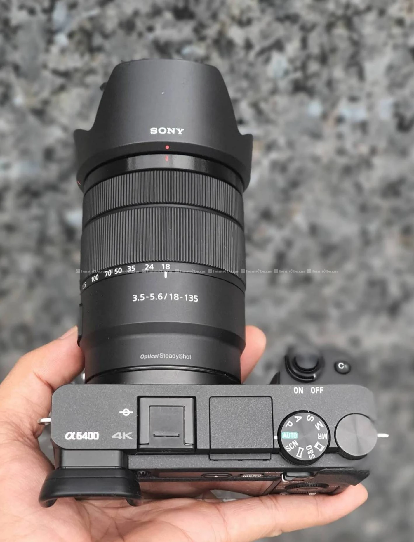 Sony A6400 Camera with 18-135 mm Lens