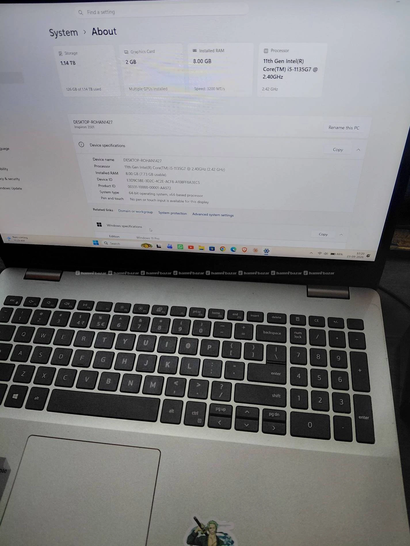Dell i5 11th gen