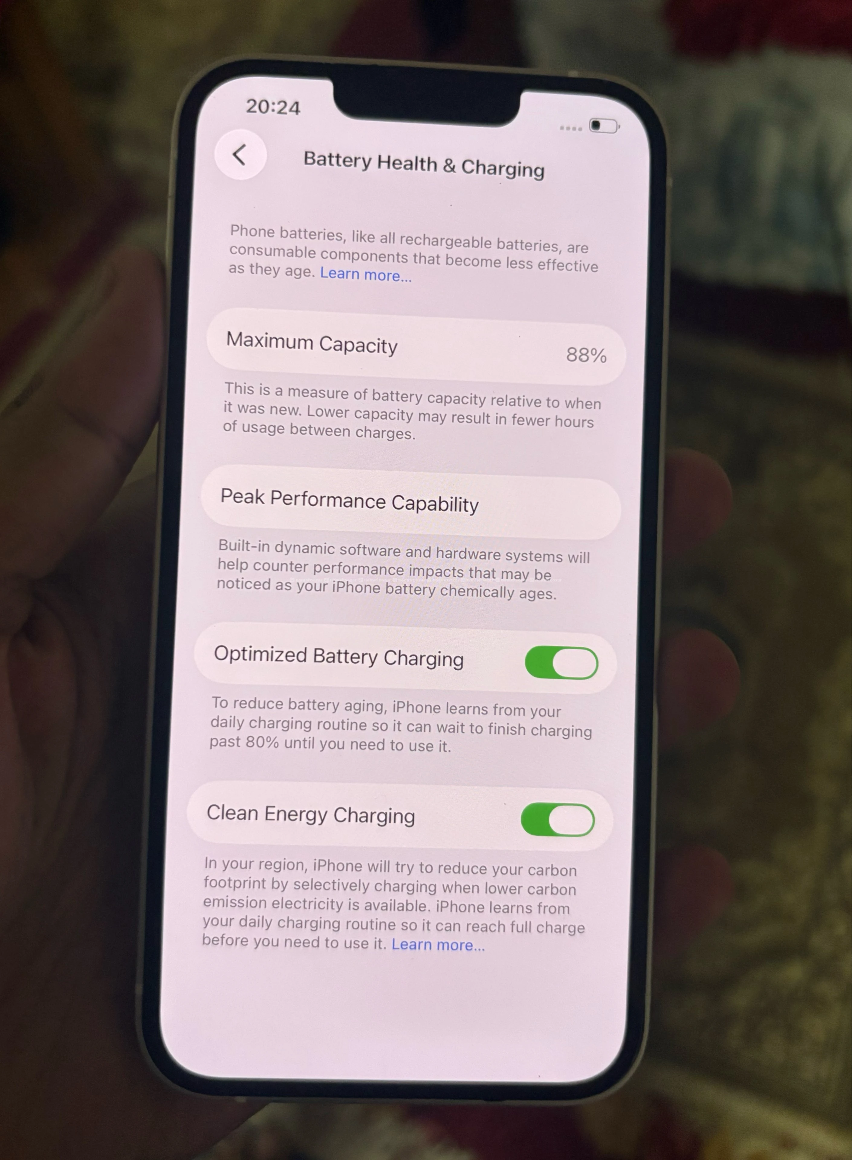 iPhone 13 128gb 88% BH Non Open Set