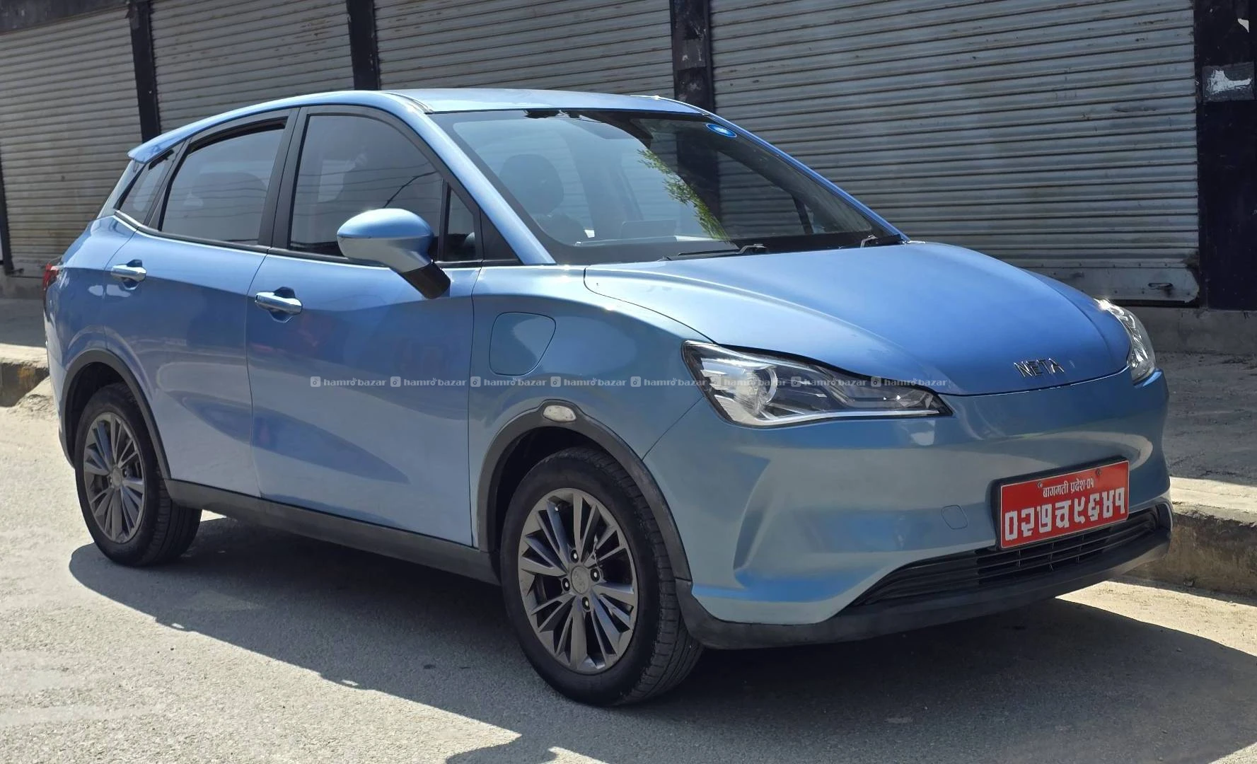 2022 Model neta v ev car single hand