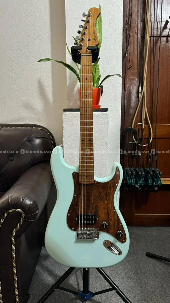 Custom Strat — Hand-Made Rosewood Pickguard 2