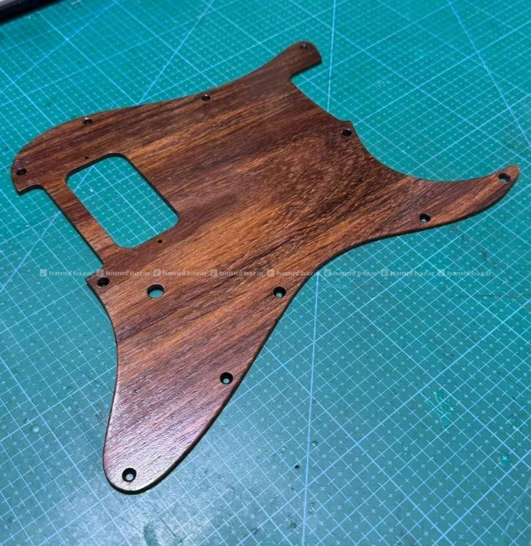 Custom Strat — Hand-Made Rosewood Pickguard 3