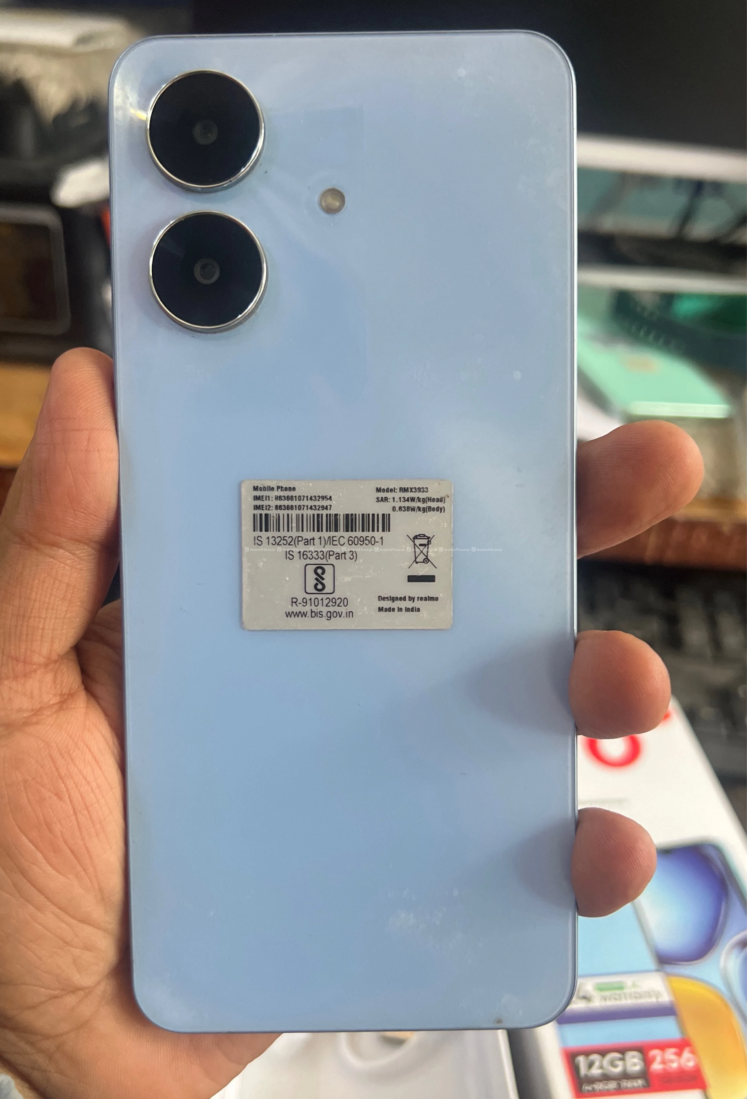 Realme matzo N61
Srorage 4/64gb
All part good