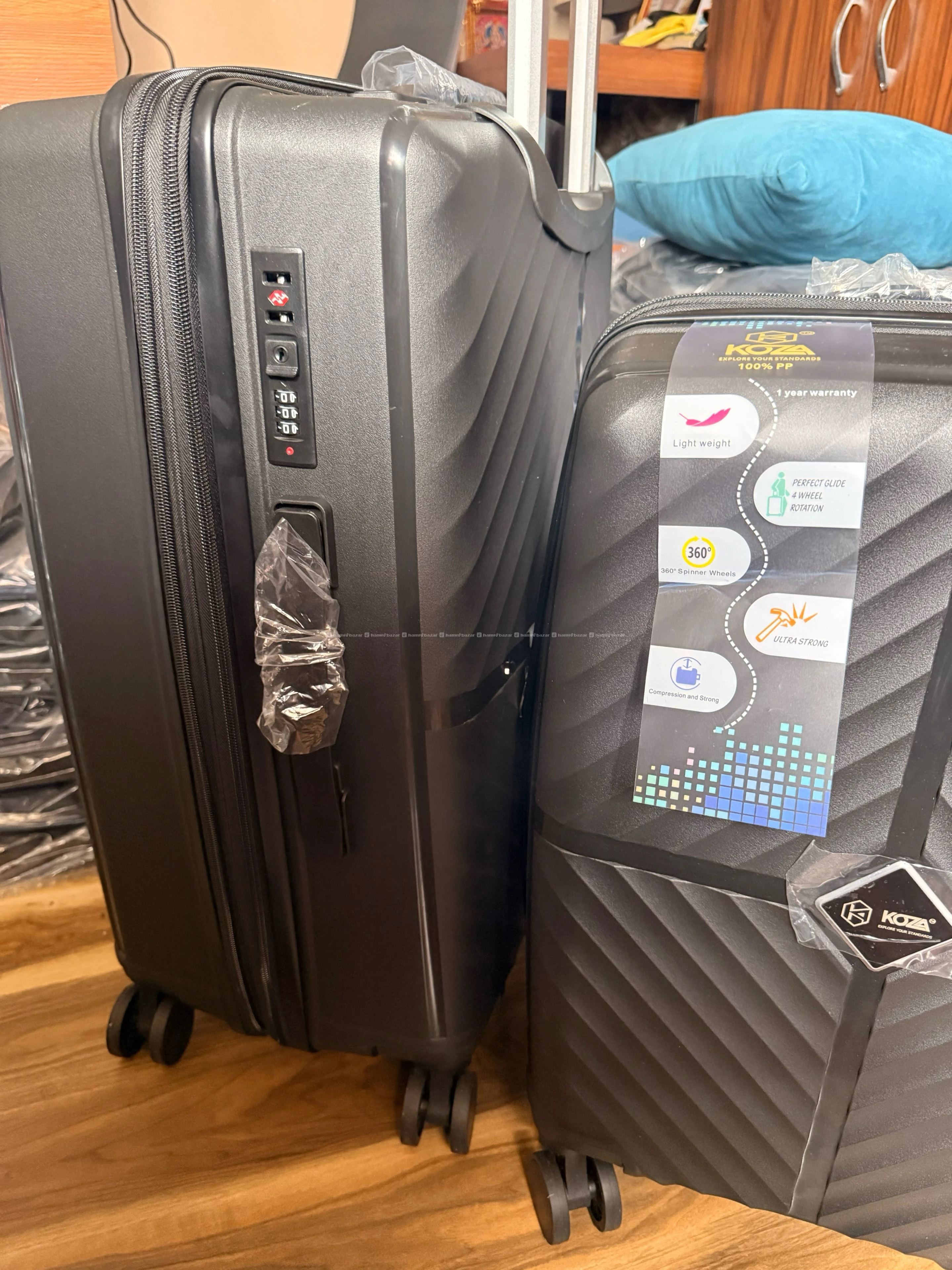 Brand New Extendable KOZA Luggage (S&M set) 3