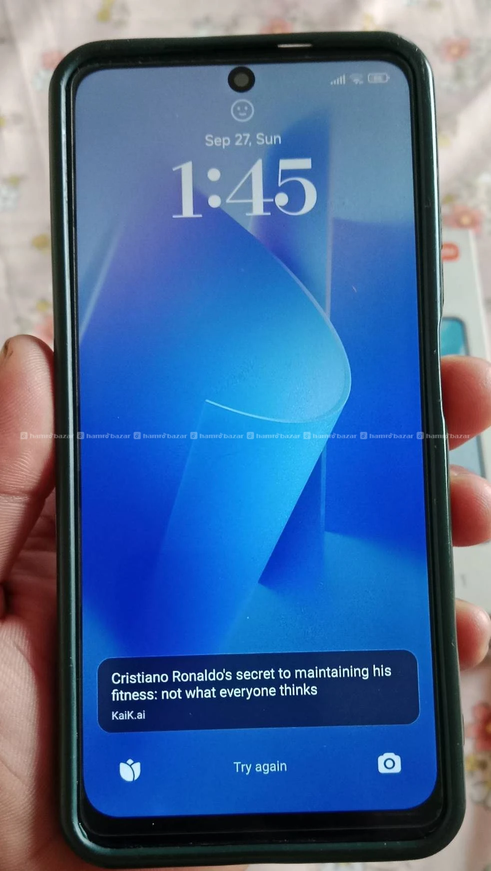 Redmi note 11
Rs.18500 2