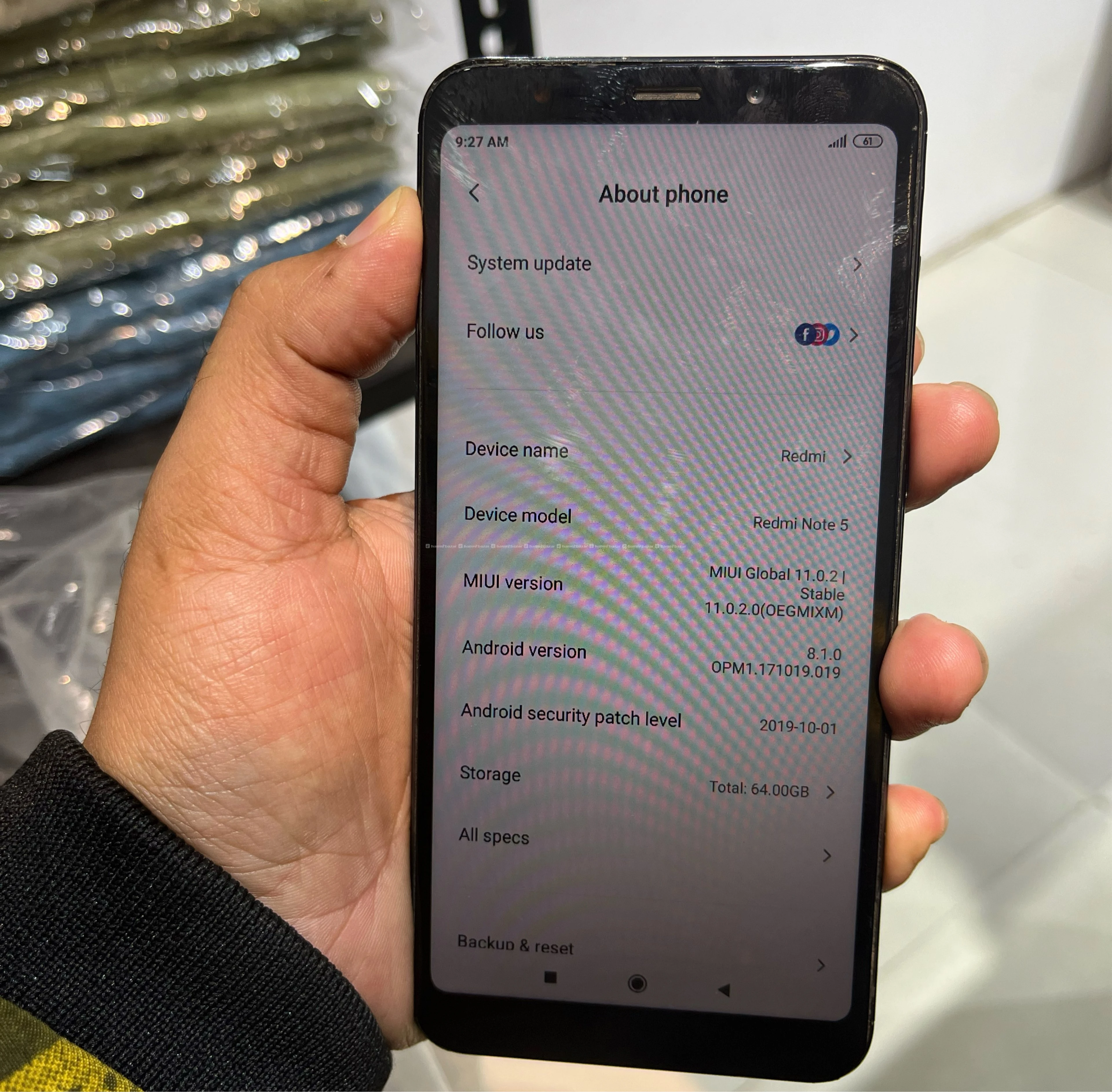Redmi Note 5. 4/64gb 2
