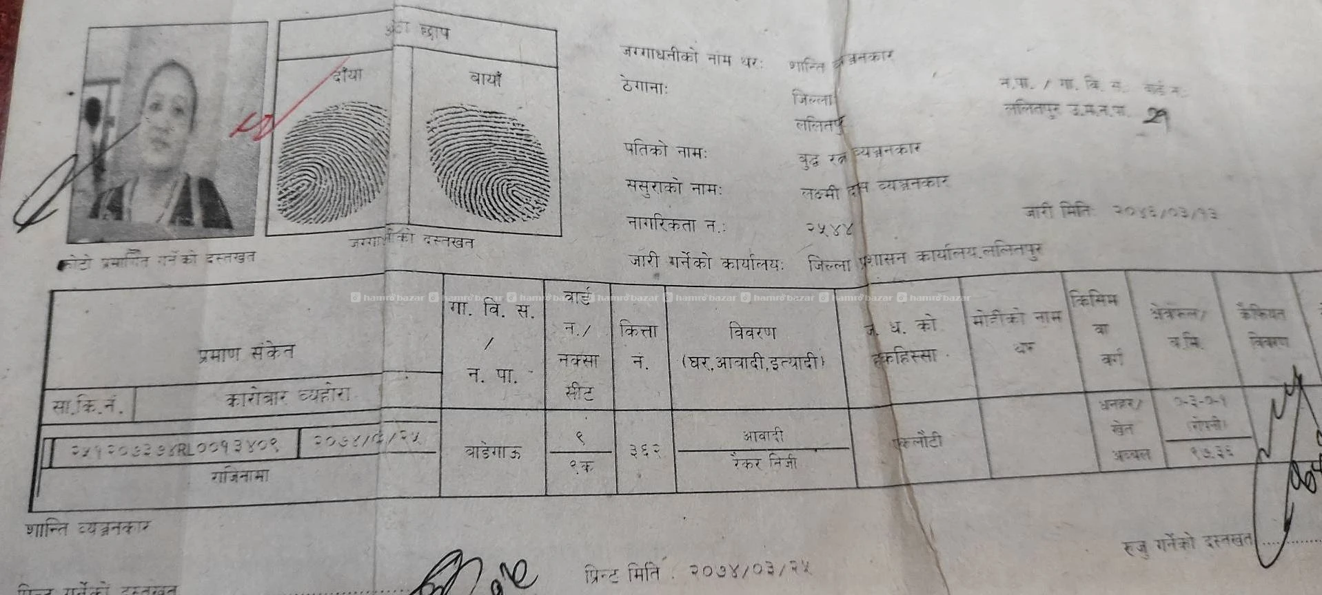 ३ आना १ दाम जग्गा || बाडेगाउ 2