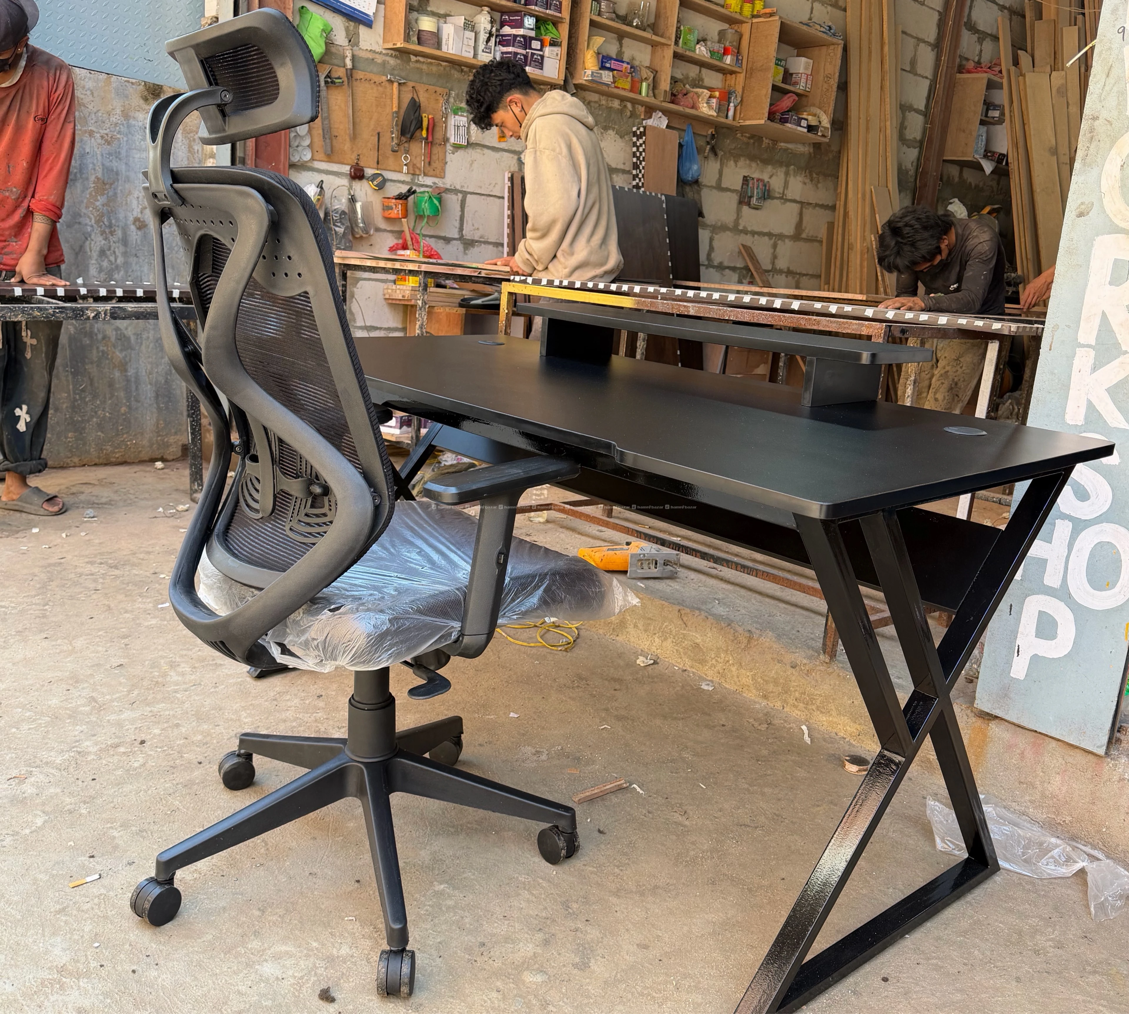 Working table chair set
